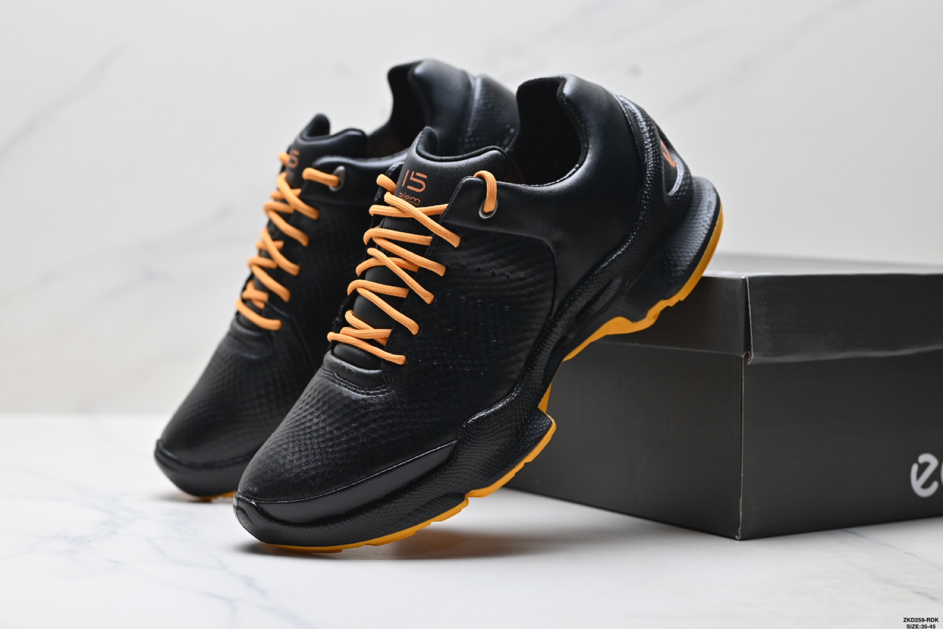 ECCO爱步男鞋户外休闲防滑缓震透气运动鞋慢跑鞋健步鞋