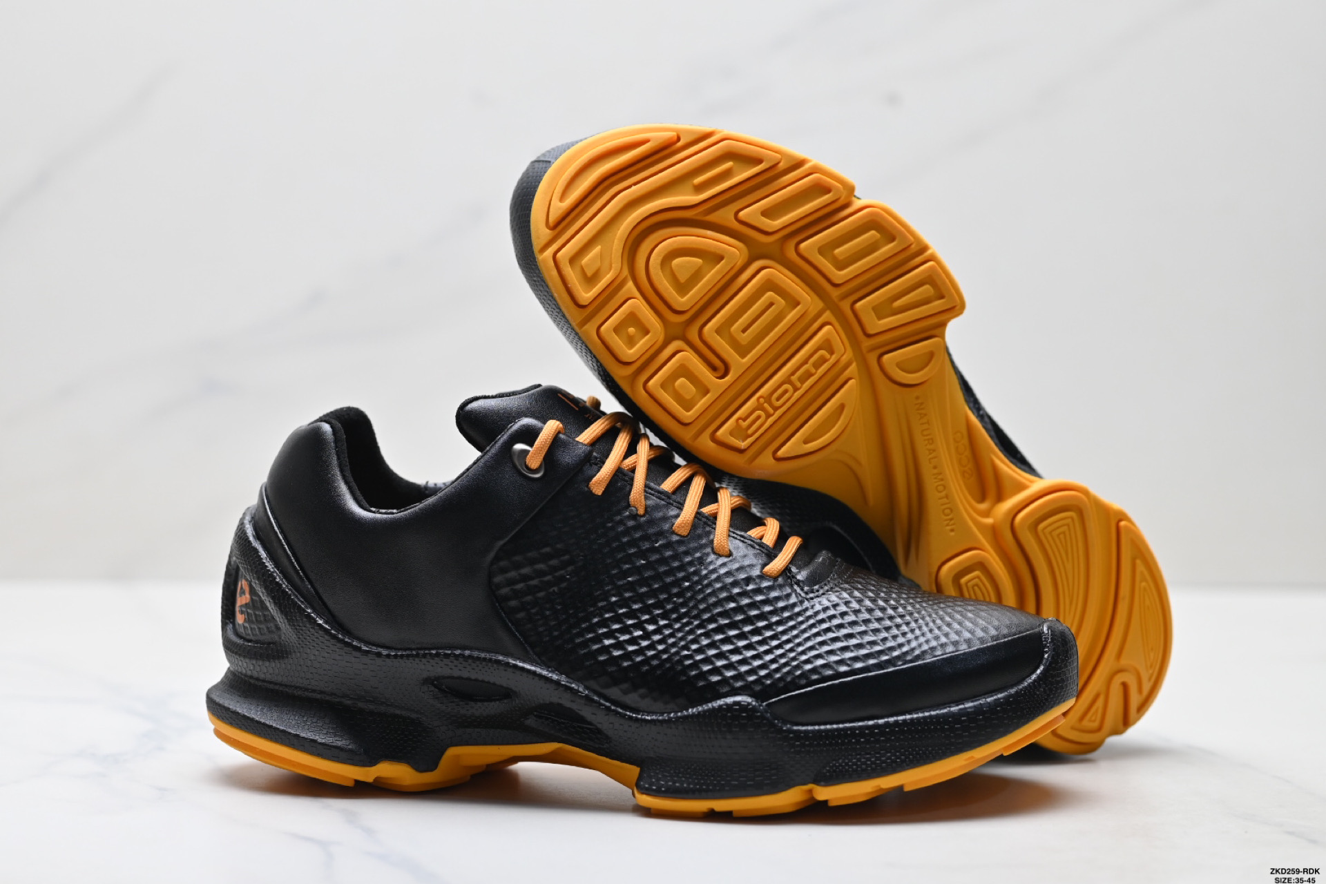 ECCO爱步男鞋户外休闲防滑缓震透气运动鞋慢跑鞋健步鞋