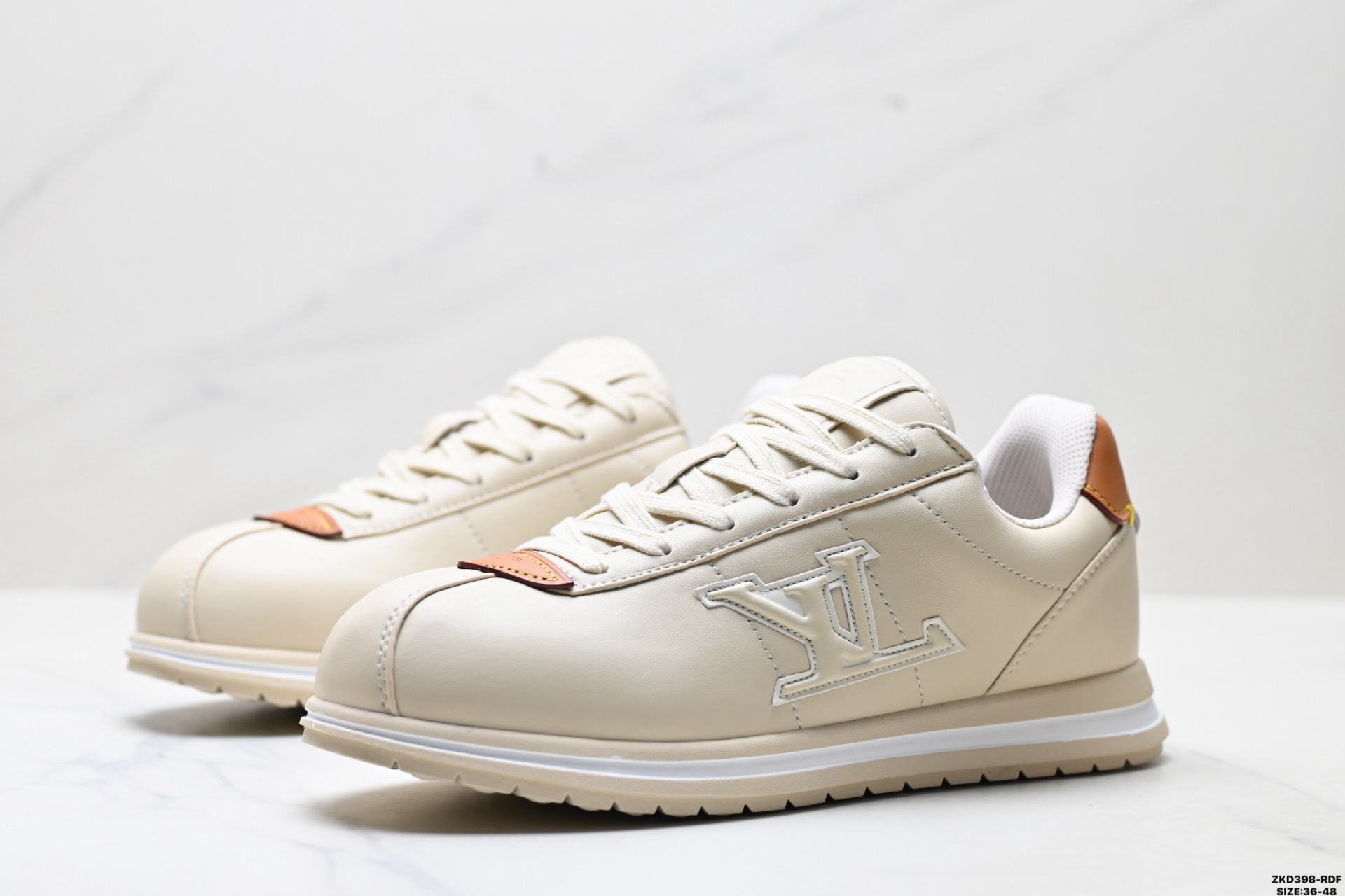 LOUIS VUITTON x Nigo 联名款 Buttersoft FW25 圆头系带 低帮 生活休闲鞋