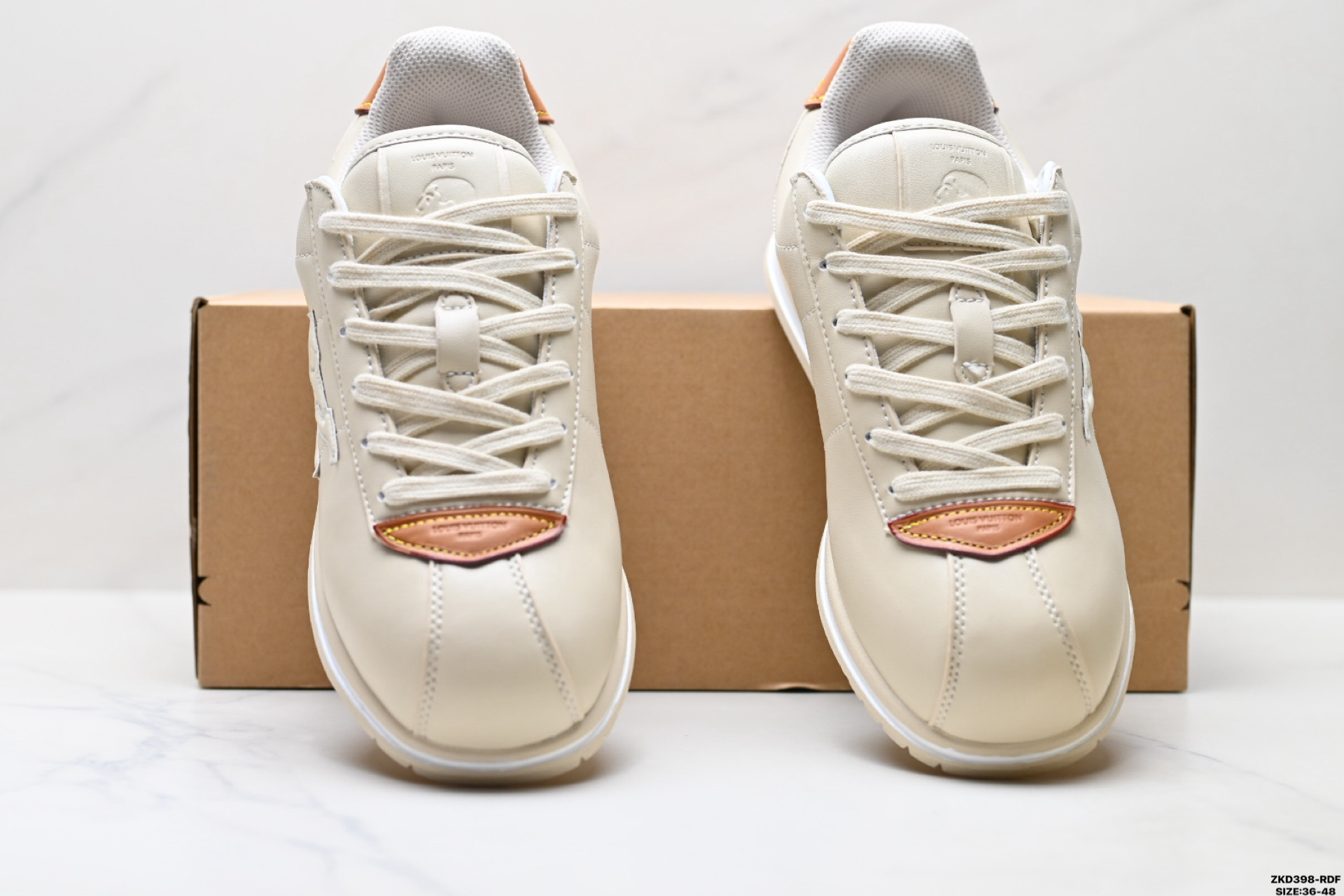 LOUIS VUITTON x Nigo 联名款 Buttersoft FW25 圆头系带 低帮 生活休闲鞋