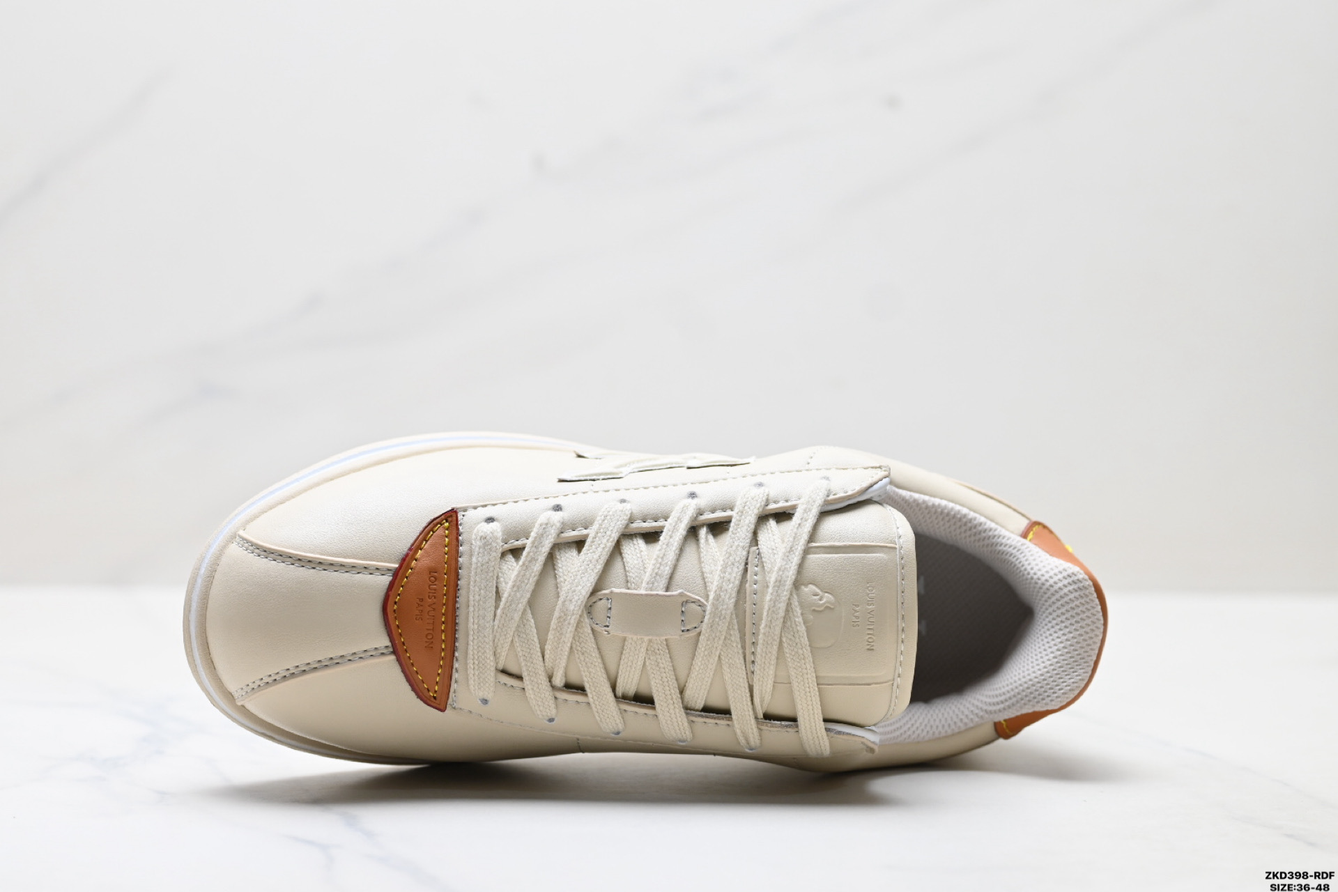 LOUIS VUITTON x Nigo 联名款 Buttersoft FW25 圆头系带 低帮 生活休闲鞋