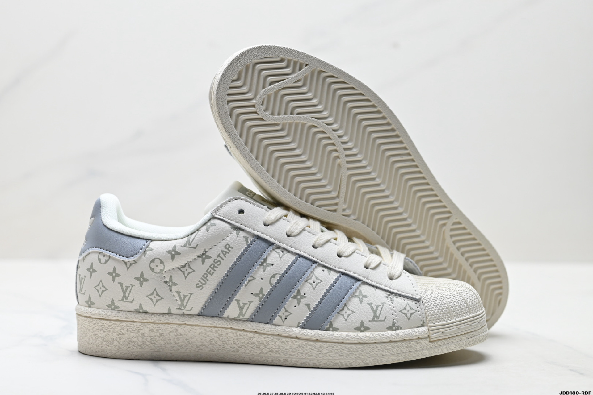 Adidas Originals Superstar 阿迪达斯 三叶草 贝壳头’DIY’系列低帮经典百搭休闲运动板鞋 BZ6012