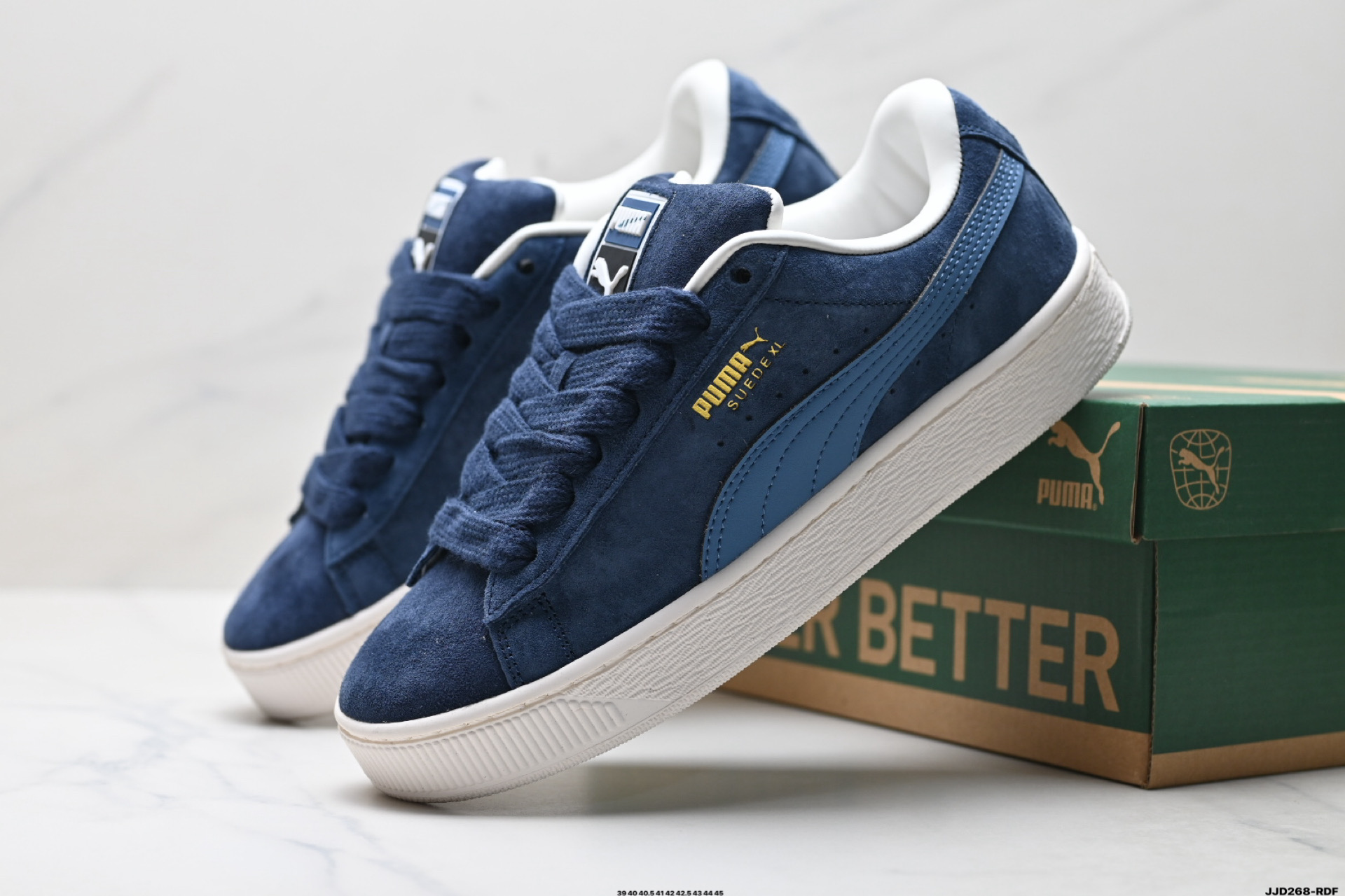 Puma Suede XL 复古单品 彪马 防滑耐磨低帮德训板鞋 395777-02