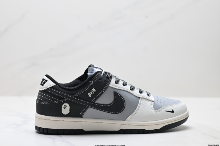 Nike Dunk Low Retro DIY Custom Design, Premium Leather, Low-Top Sneakers 1 Nike Dunk Low Retro DIY Custom Design, Premium Leather, Low-Top Sneakers