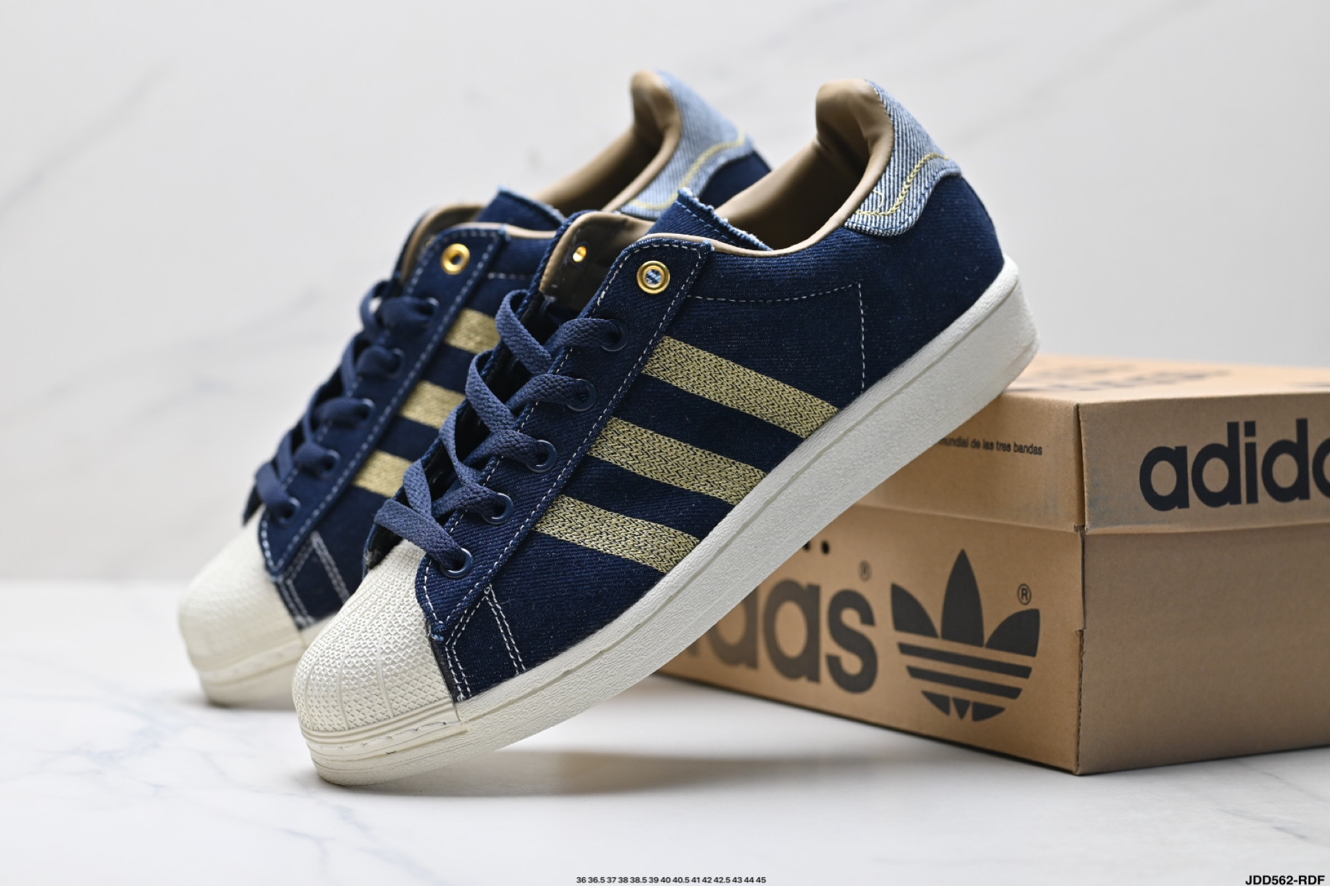 Adidas Originals Superstar贝壳头系列 阿迪达斯 三叶草低帮经典百搭休闲运动板鞋 IF7905