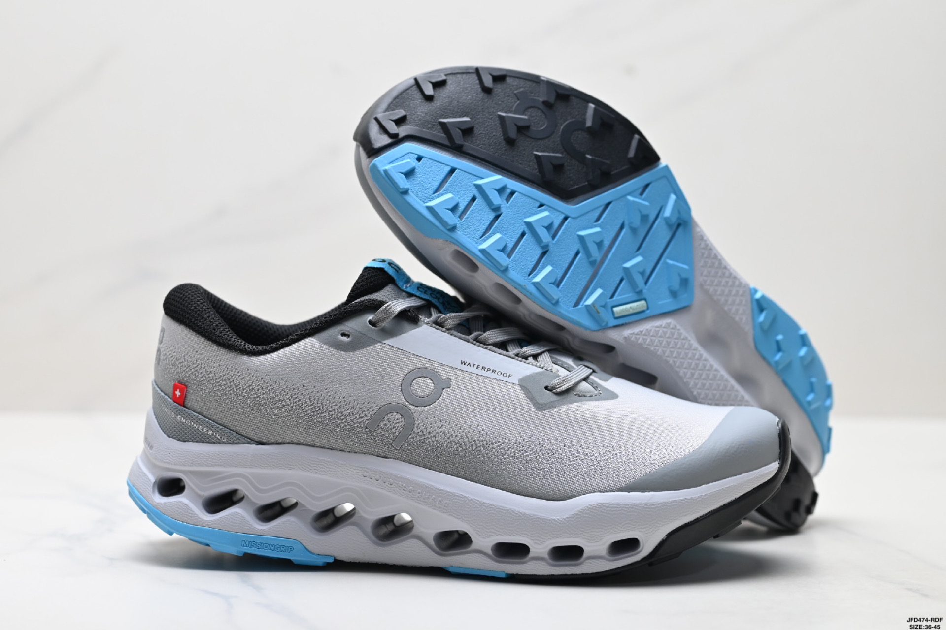 On昂跑 Cloudsurfer Trail 2 舒适百搭 简约 耐磨 低帮跑步鞋