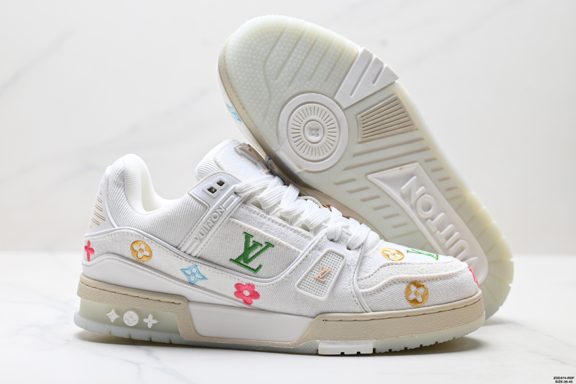 Louis Vuitton Trainer Sneaker Low: Elegancia Casual y Comodidad Duradera 6 i1757004276323 2418 0 4