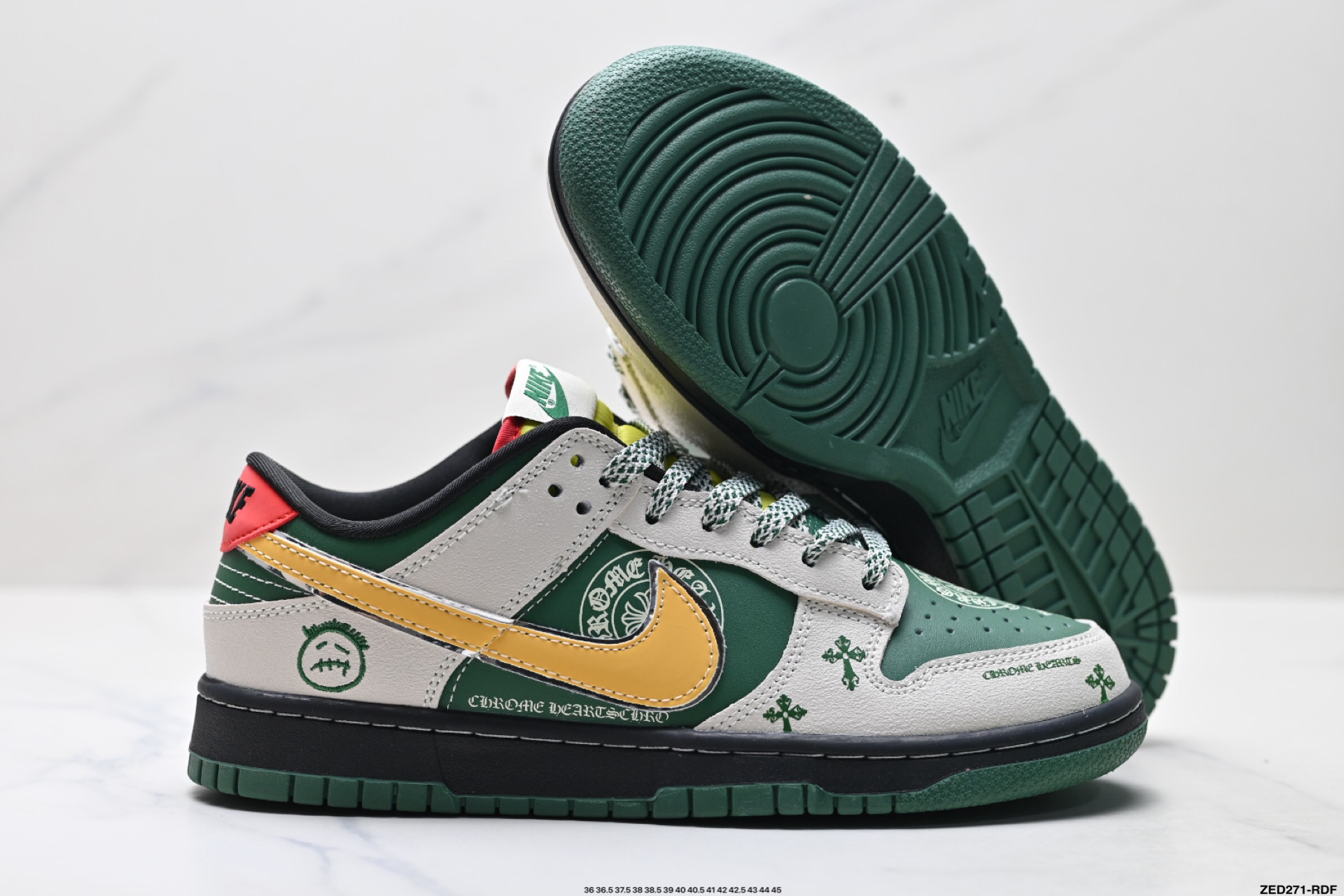 Nike Dunk Low Retro ‘DIY高端定制’耐克 低帮休闲运动板鞋 DG2025-002