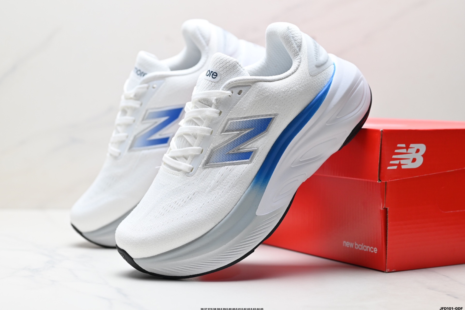 New Balance NB Fresh Foam 舒适运动 织物防滑耐磨低帮 马拉松跑步鞋 MMORXA6