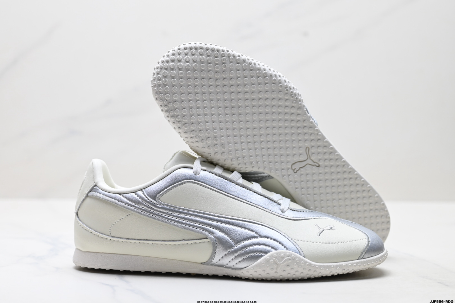 PUMA Bella V2 Leather彪马 舒适 低帮生活休闲德训薄底鞋 404043-01