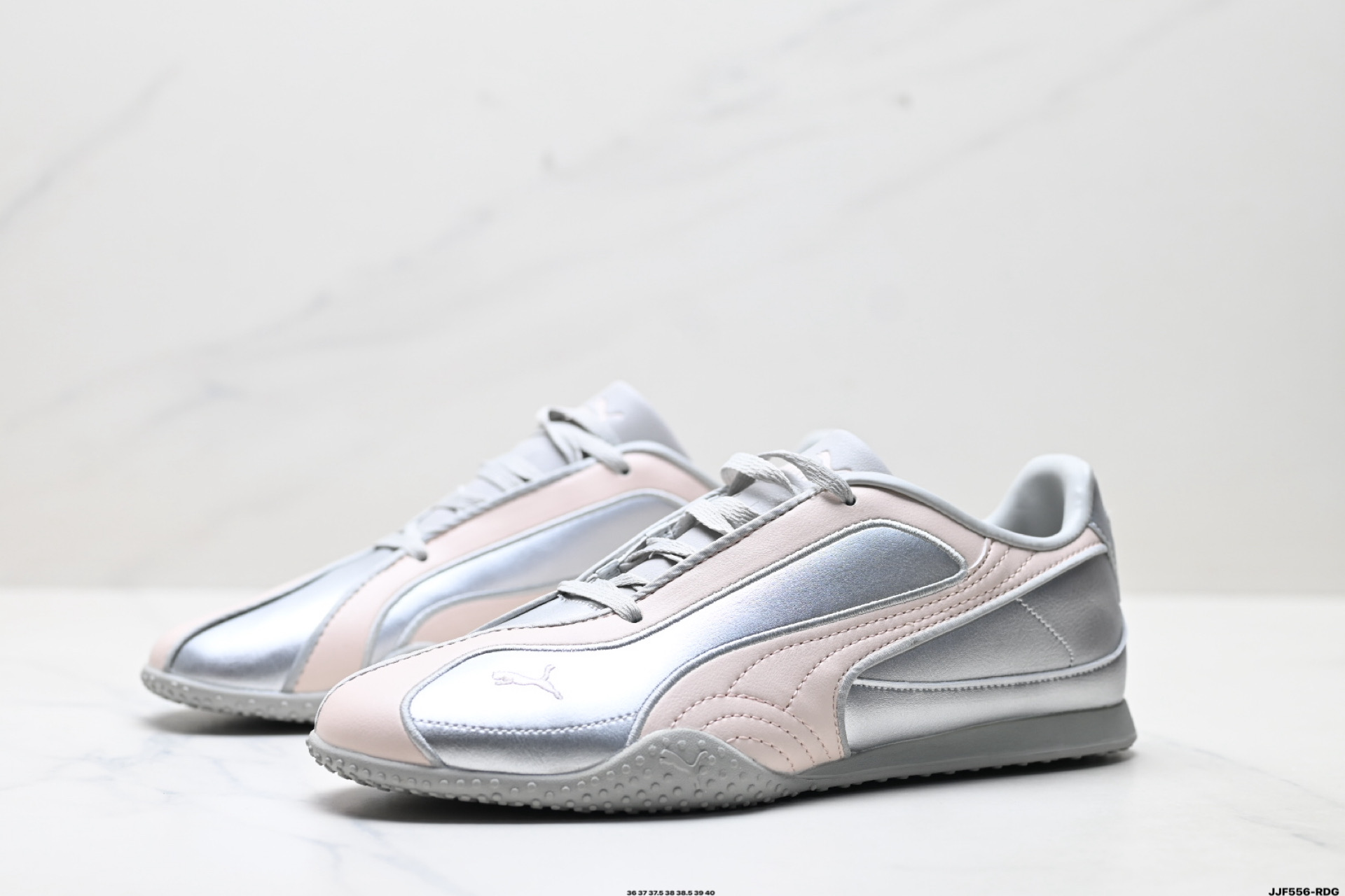 PUMA Bella V2 Leather彪马 舒适 低帮生活休闲德训薄底鞋 404043-01