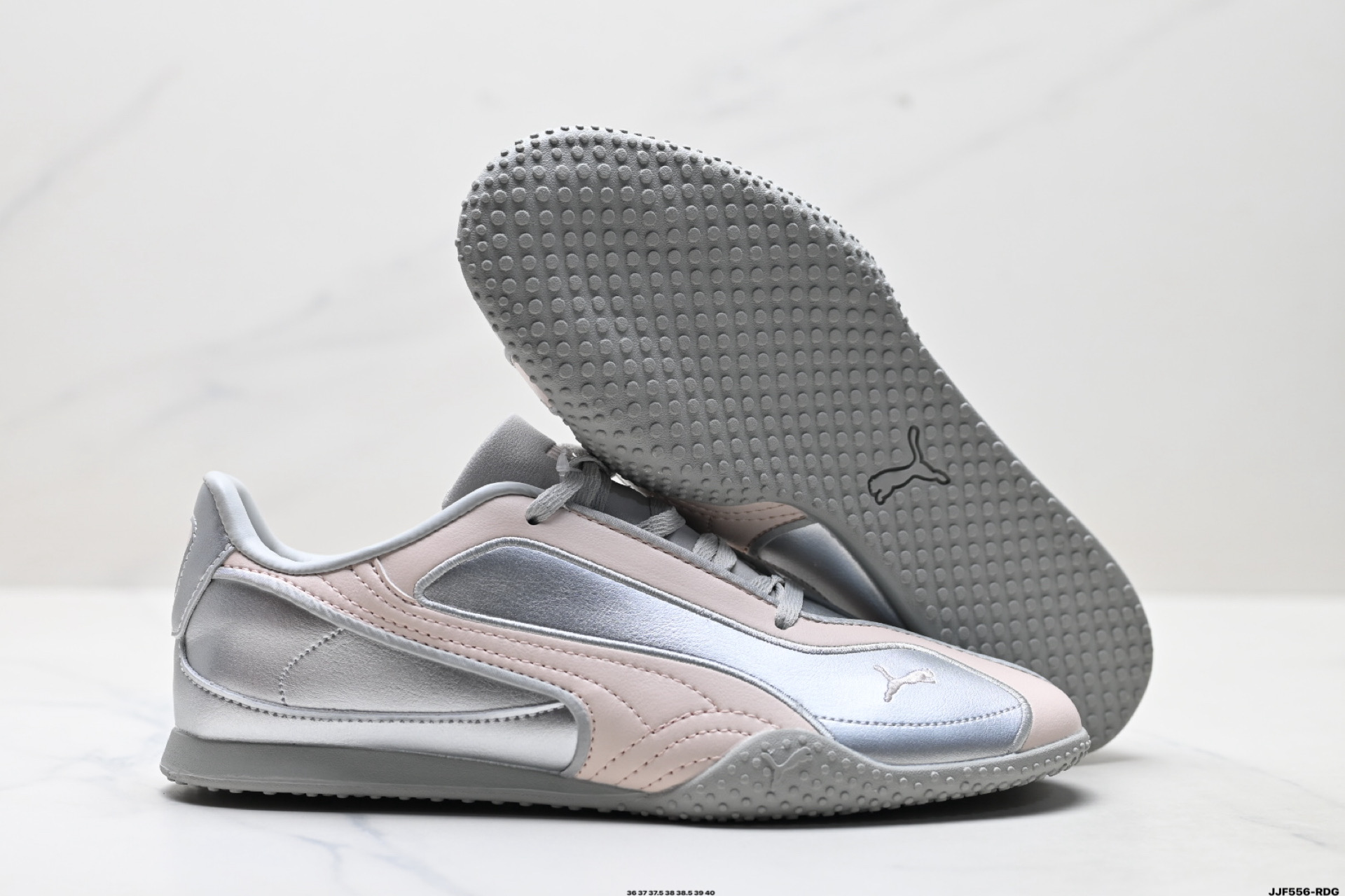 PUMA Bella V2 Leather彪马 舒适 低帮生活休闲德训薄底鞋 404043-01