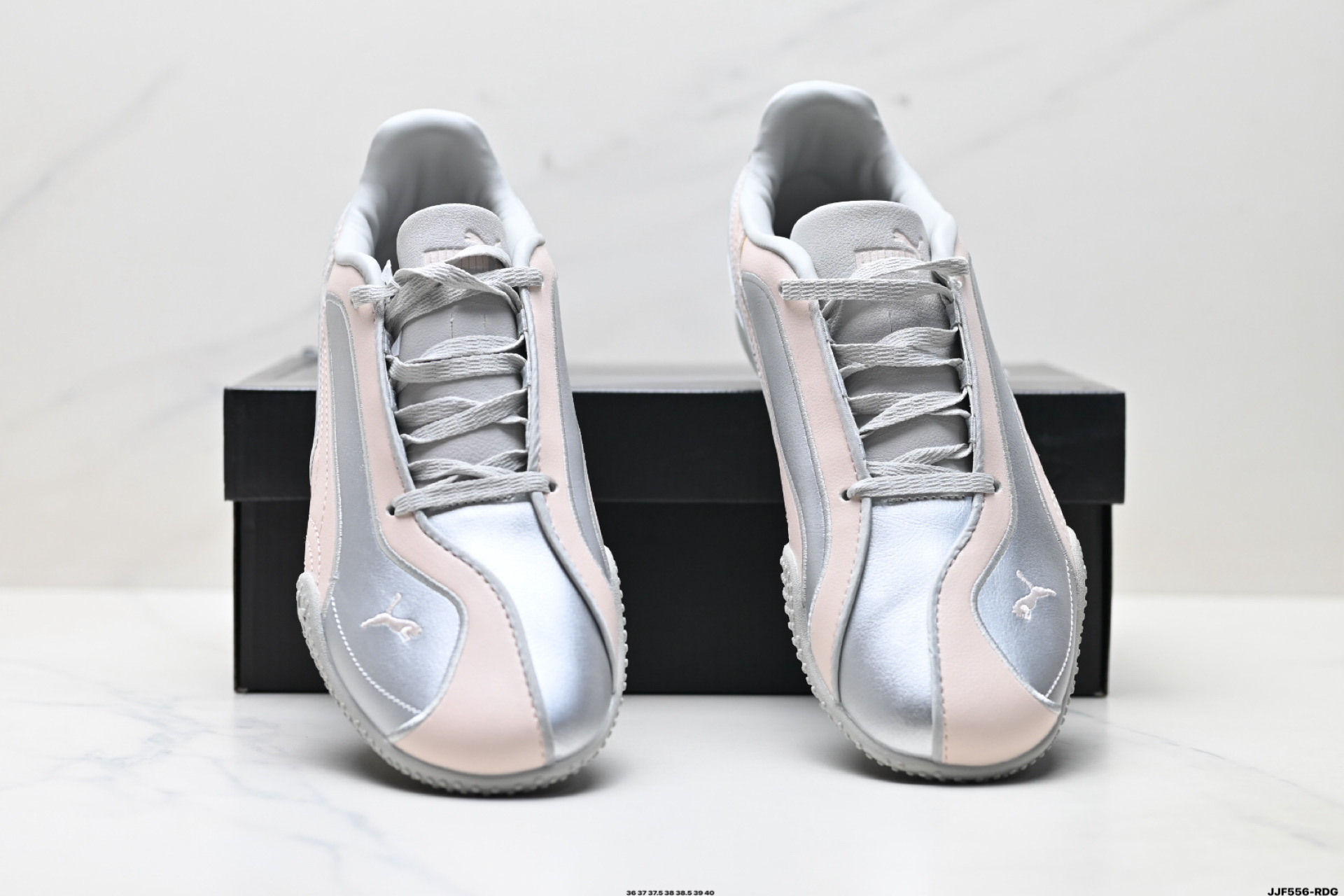 PUMA Bella V2 Leather彪马 舒适 低帮生活休闲德训薄底鞋 404043-01