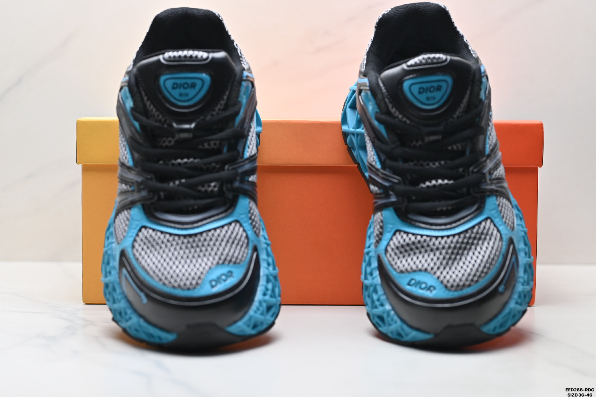 纯原DIOR迪奥 B35 圆头系带 低帮 生活休闲鞋