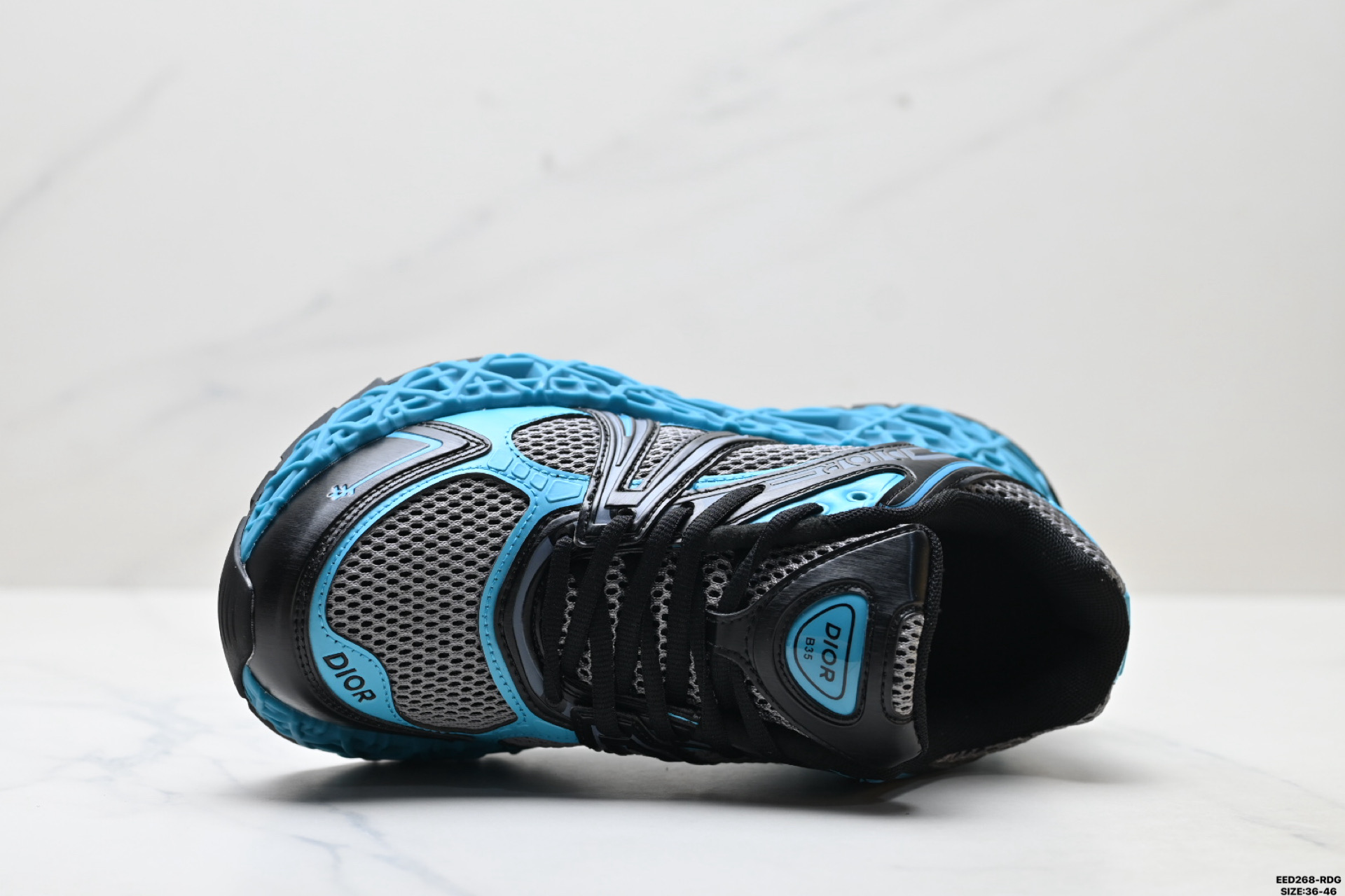 纯原DIOR迪奥 B35 圆头系带 低帮 生活休闲鞋