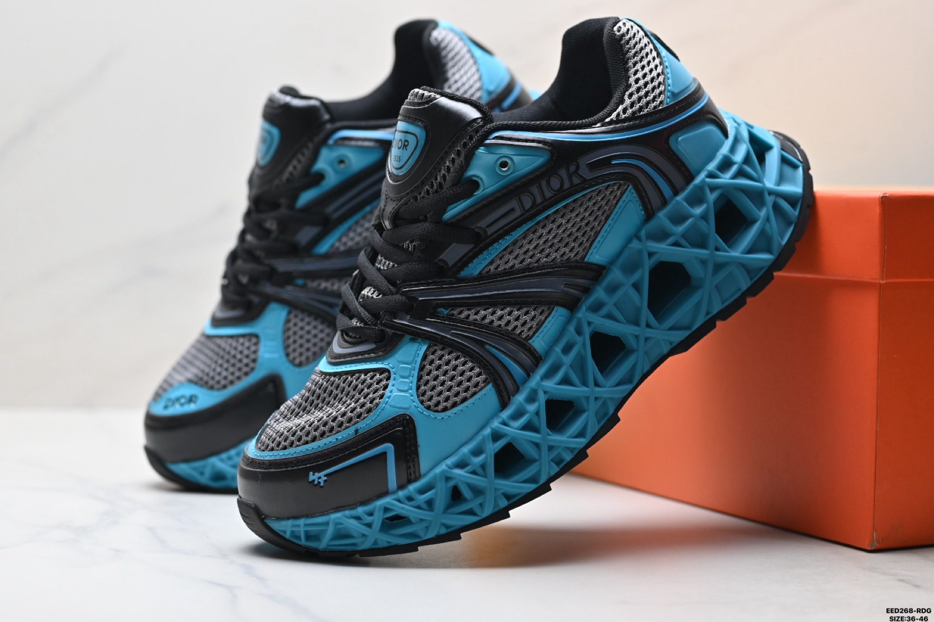 纯原DIOR迪奥 B35 圆头系带 低帮 生活休闲鞋