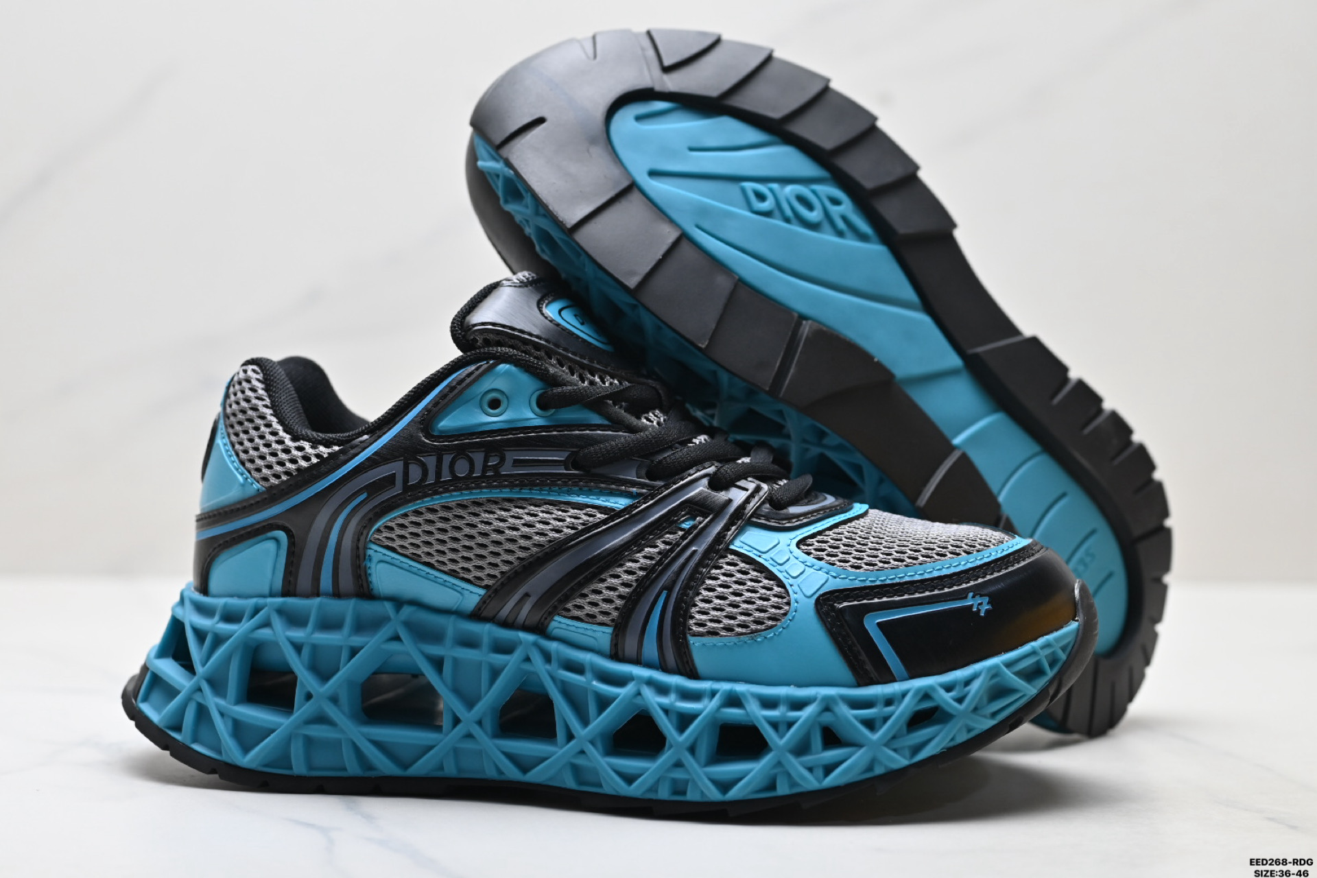 纯原DIOR迪奥 B35 圆头系带 低帮 生活休闲鞋