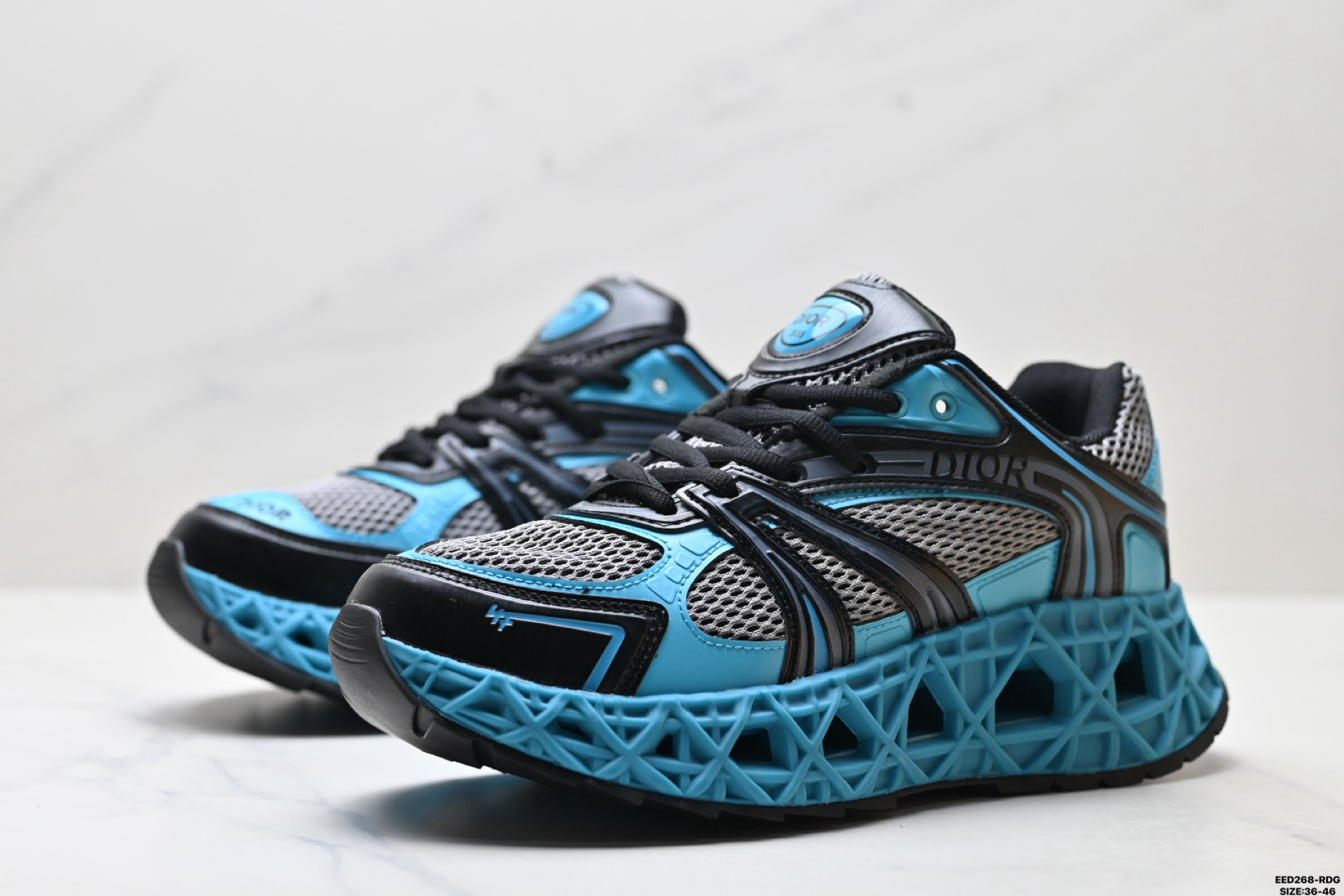 纯原DIOR迪奥 B35 圆头系带 低帮 生活休闲鞋