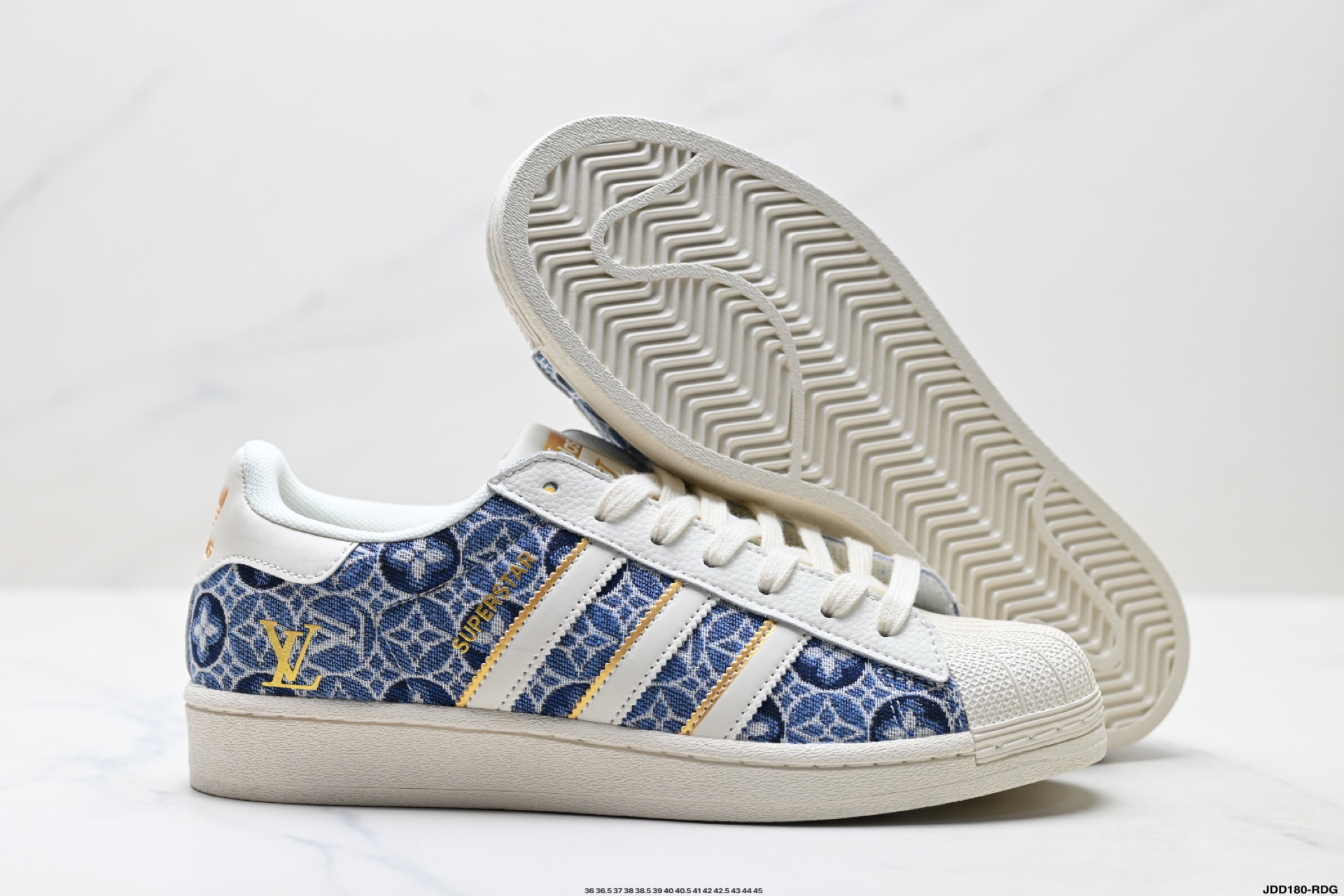 Adidas Originals Superstar 阿迪达斯 三叶草 贝壳头’DIY’系列低帮经典百搭休闲运动板鞋 BZ9861