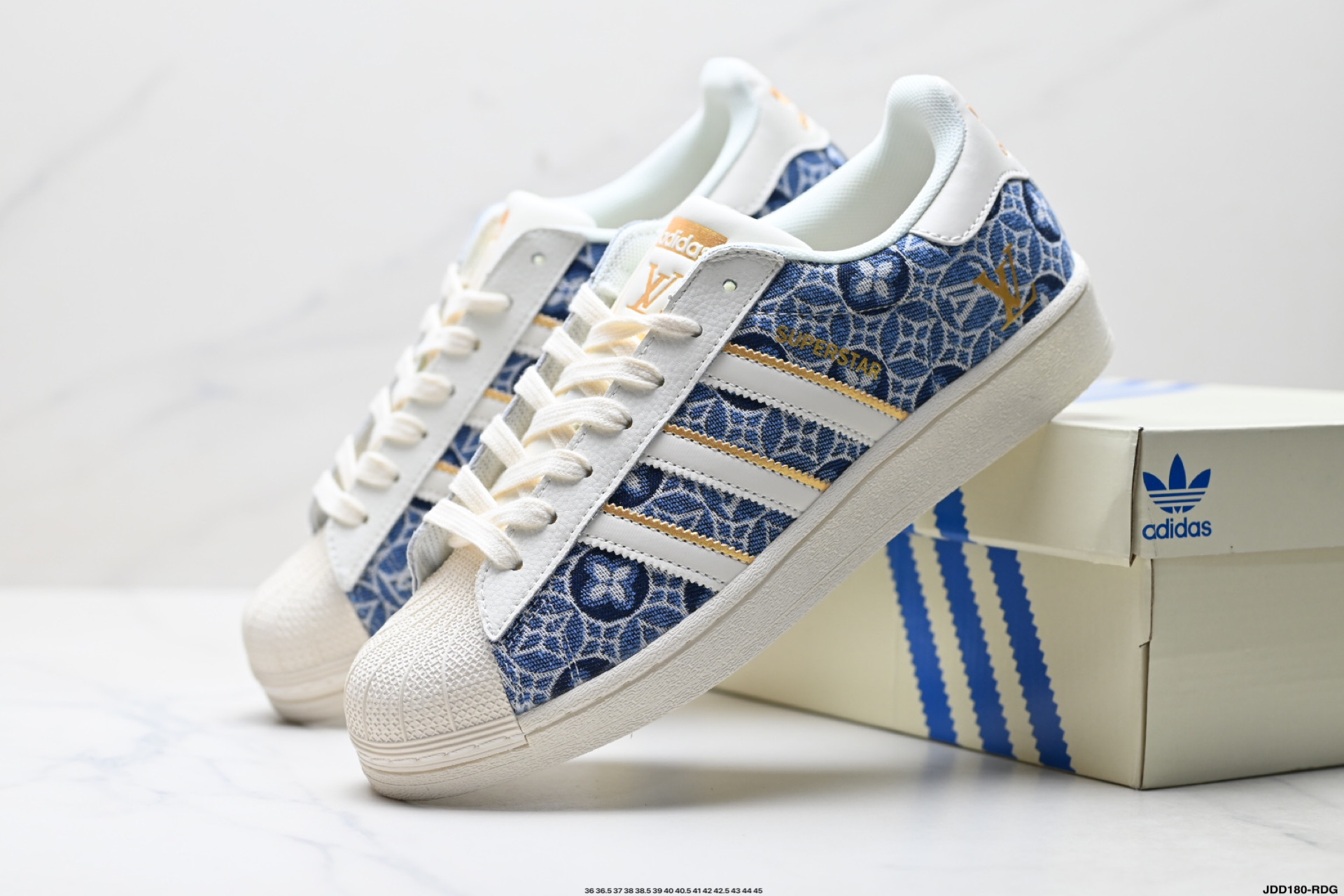 Adidas Originals Superstar 阿迪达斯 三叶草 贝壳头’DIY’系列低帮经典百搭休闲运动板鞋 BZ9861