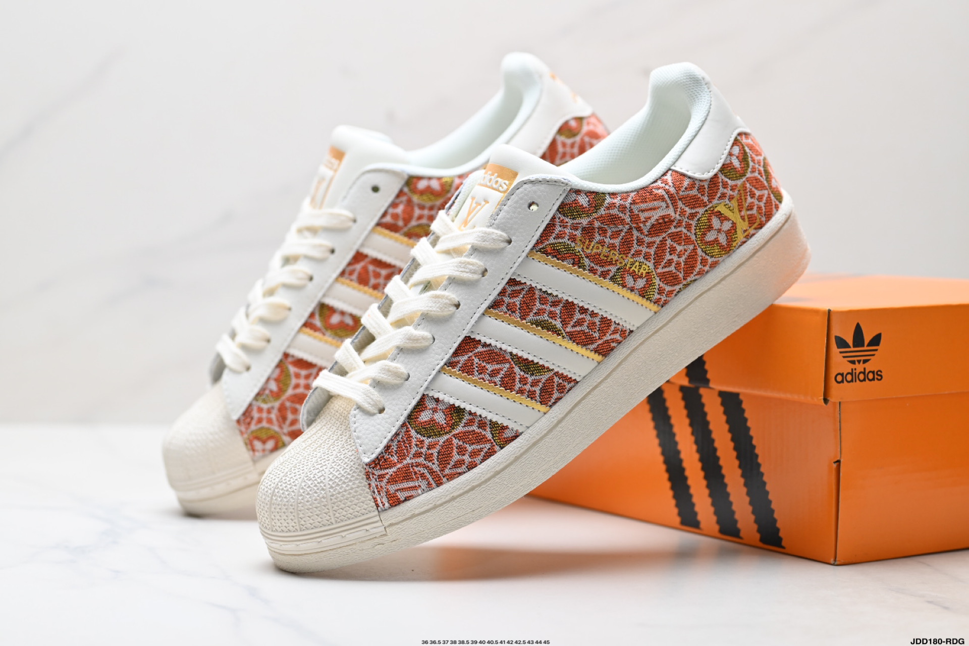 Adidas Originals Superstar 阿迪达斯 三叶草 贝壳头’DIY’系列低帮经典百搭休闲运动板鞋 BZ9861