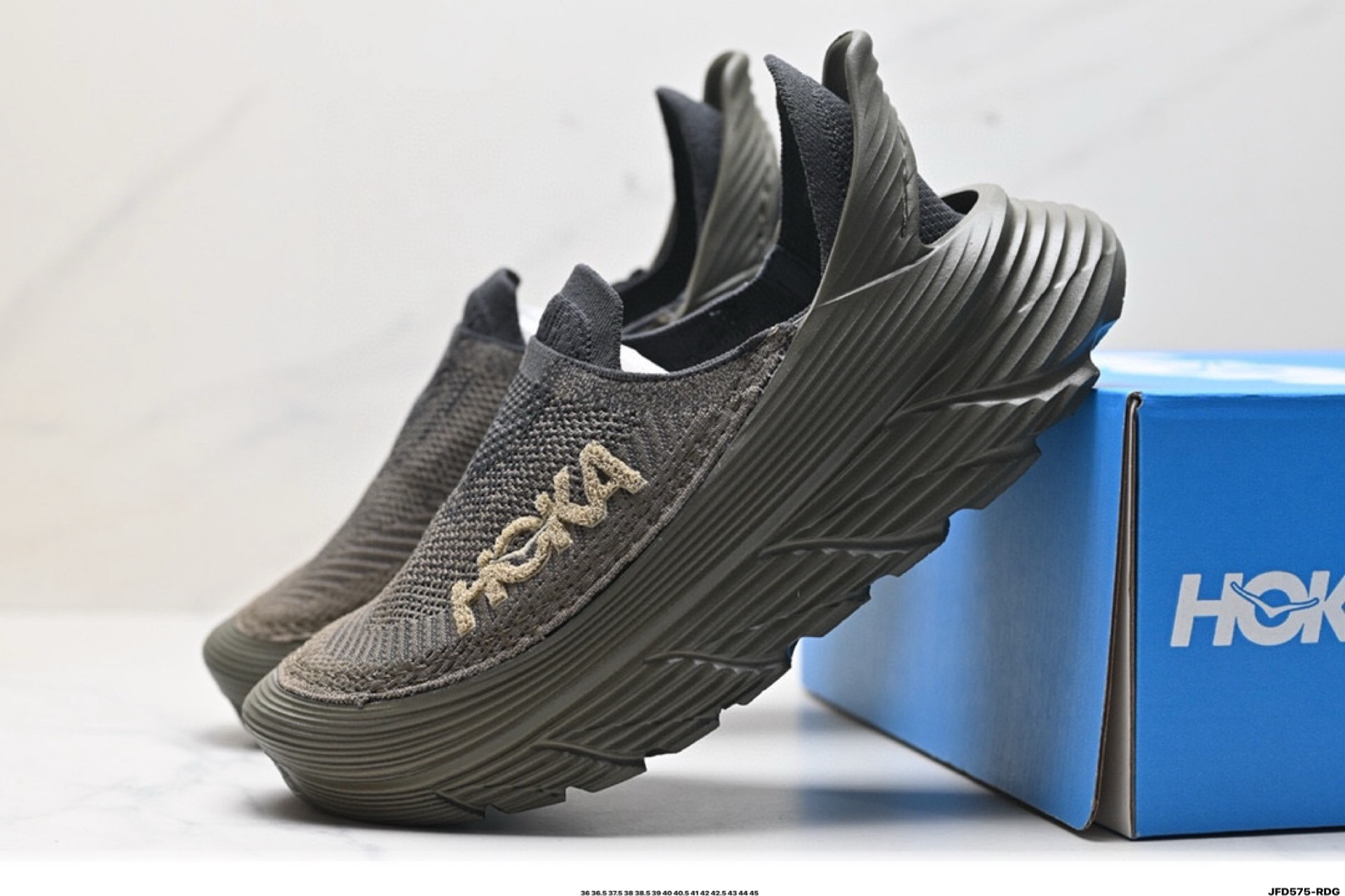 HOKA ONE ONE Restore TC 舒适 织物减震防滑透气低帮 休闲跑步鞋 1134532