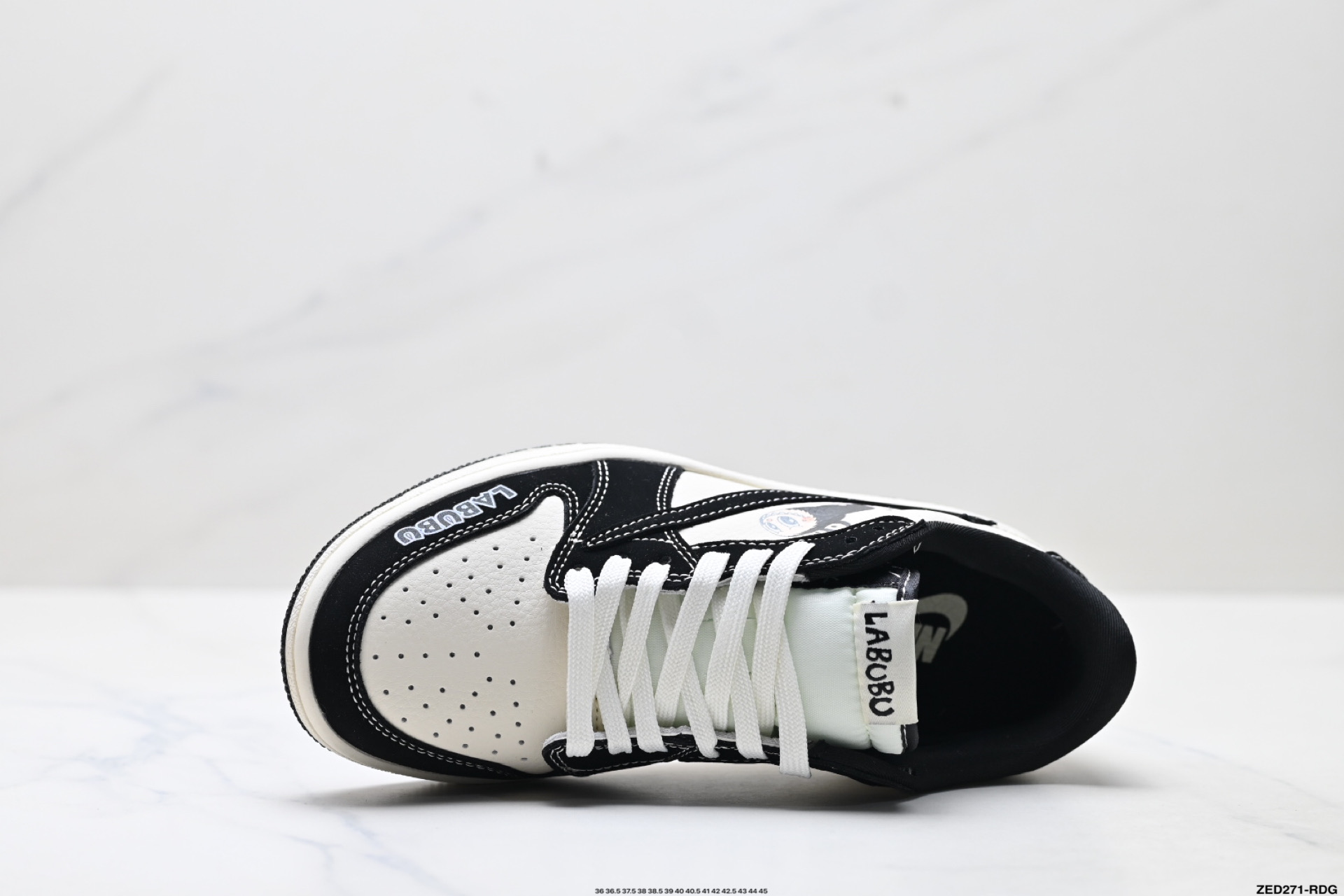 Nike Air Jordan 1 x Travis Scott AJ1倒勾 乔一倒钩 ‘DIY’定制 耐克 低帮文化篮球鞋 DD7866-112