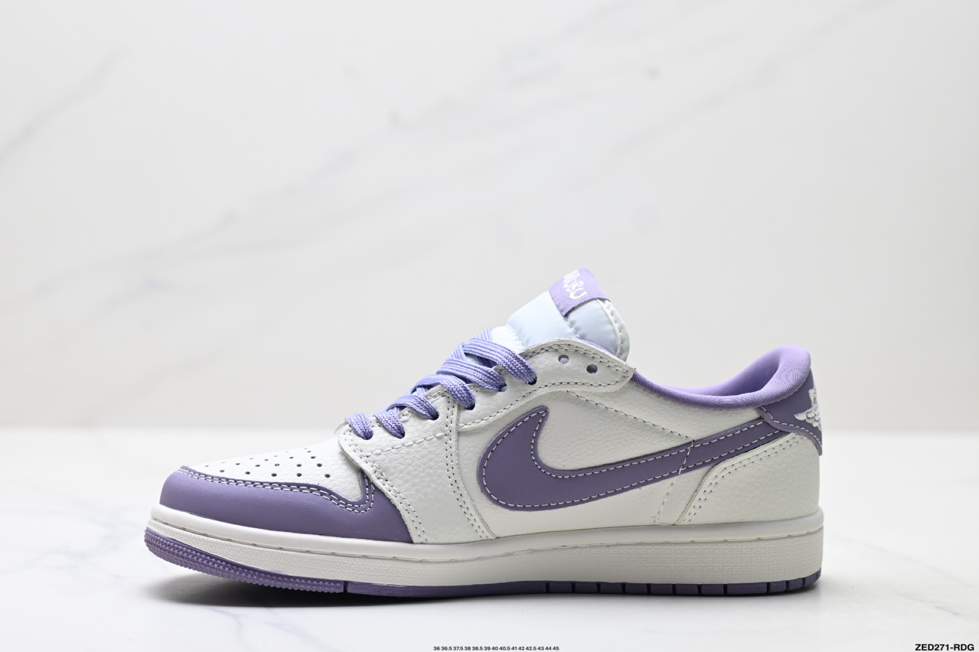 Nike Air Jordan 1 x Travis Scott AJ1倒勾 乔一倒钩 ‘DIY’定制 耐克 低帮文化篮球鞋 JW1188-164