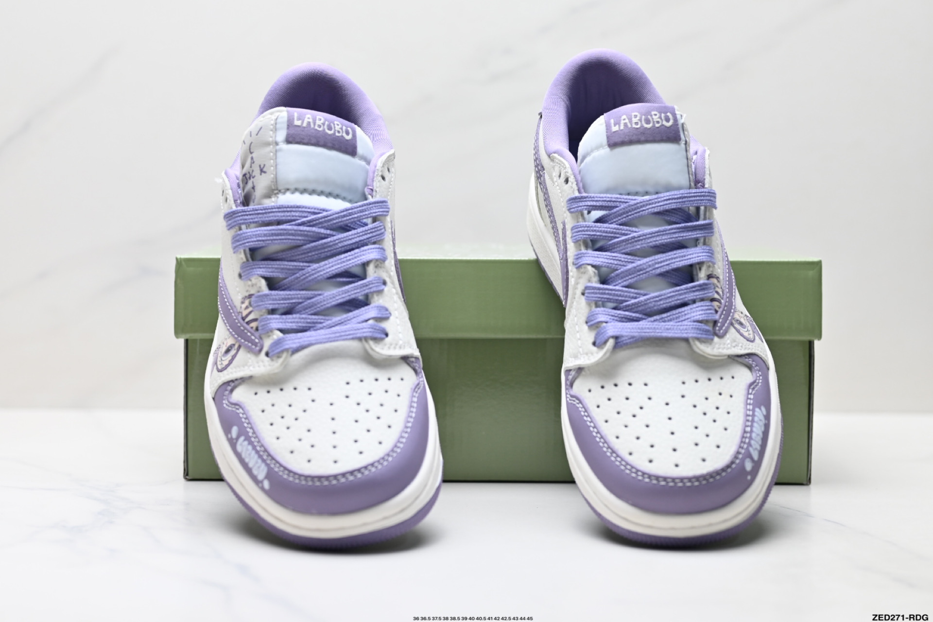 Nike Air Jordan 1 x Travis Scott AJ1倒勾 乔一倒钩 ‘DIY’定制 耐克 低帮文化篮球鞋 JW1188-164