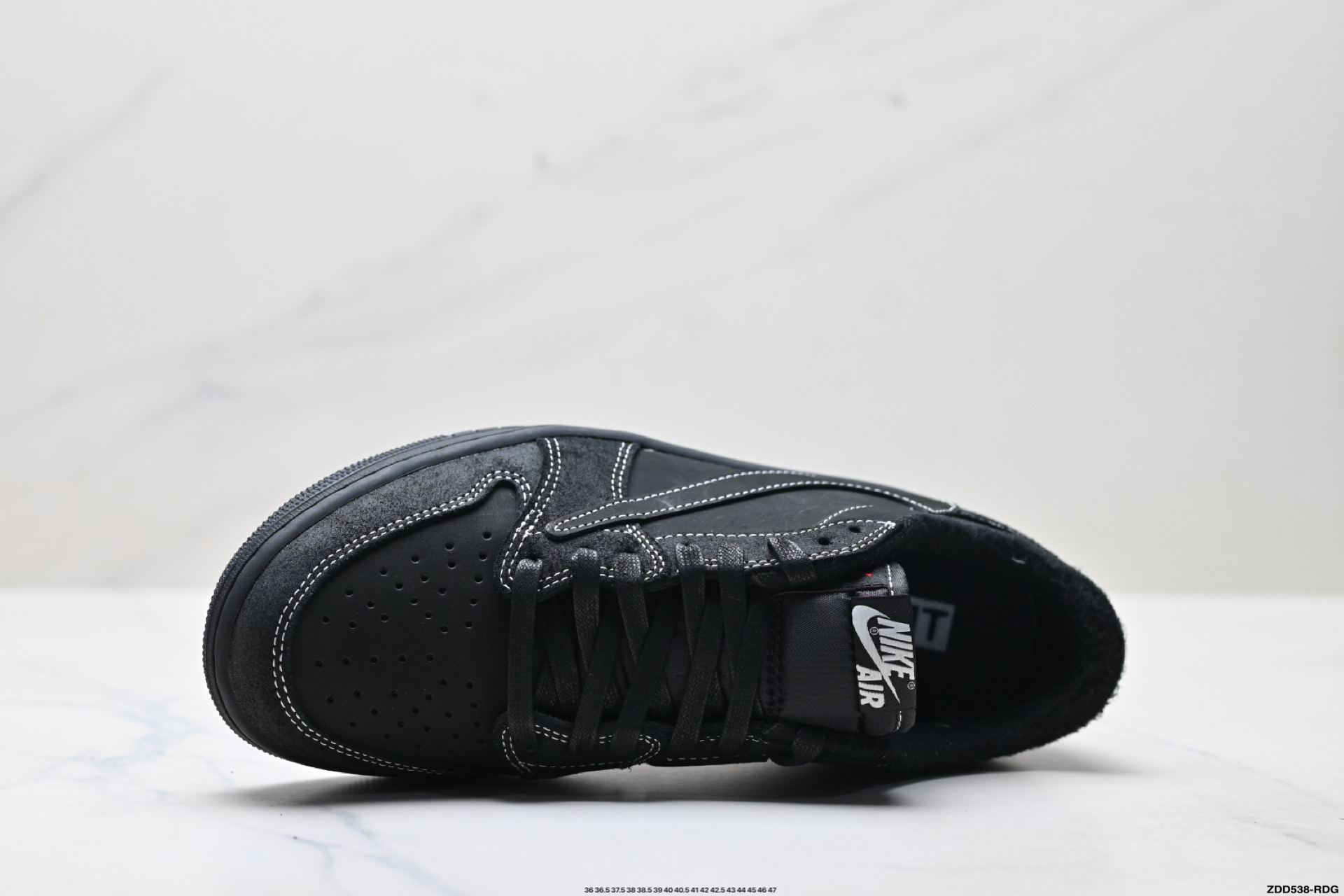 Nike Air Jordan 1 x Travis Scott AJ1倒勾 乔一倒钩 耐克 低帮文化篮球鞋 DM7866-001