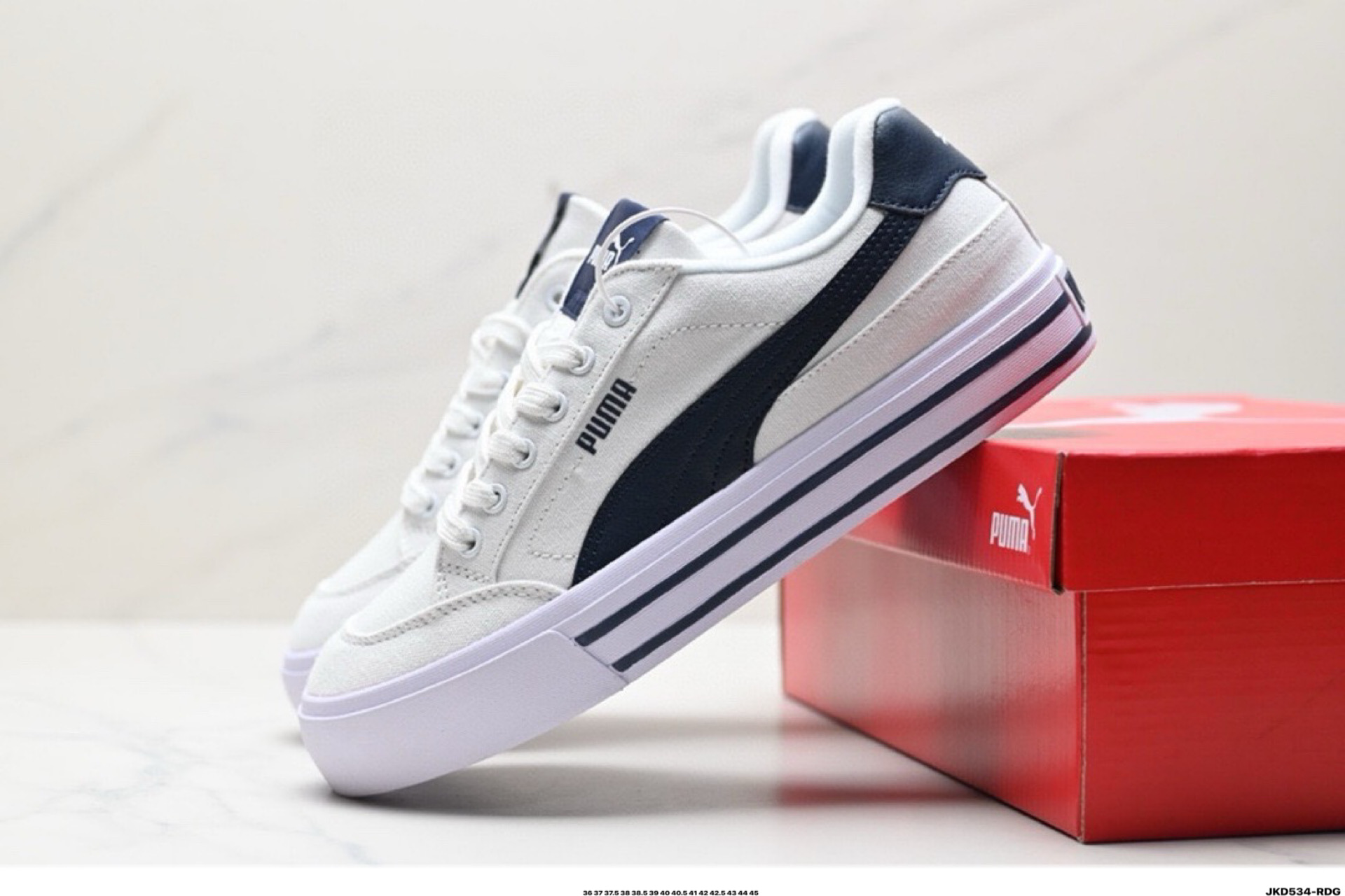 Puma Formstrip Court Classic Vulcanized 时尚百搭舒适潮流 彪马 低帮 板鞋 396353-19