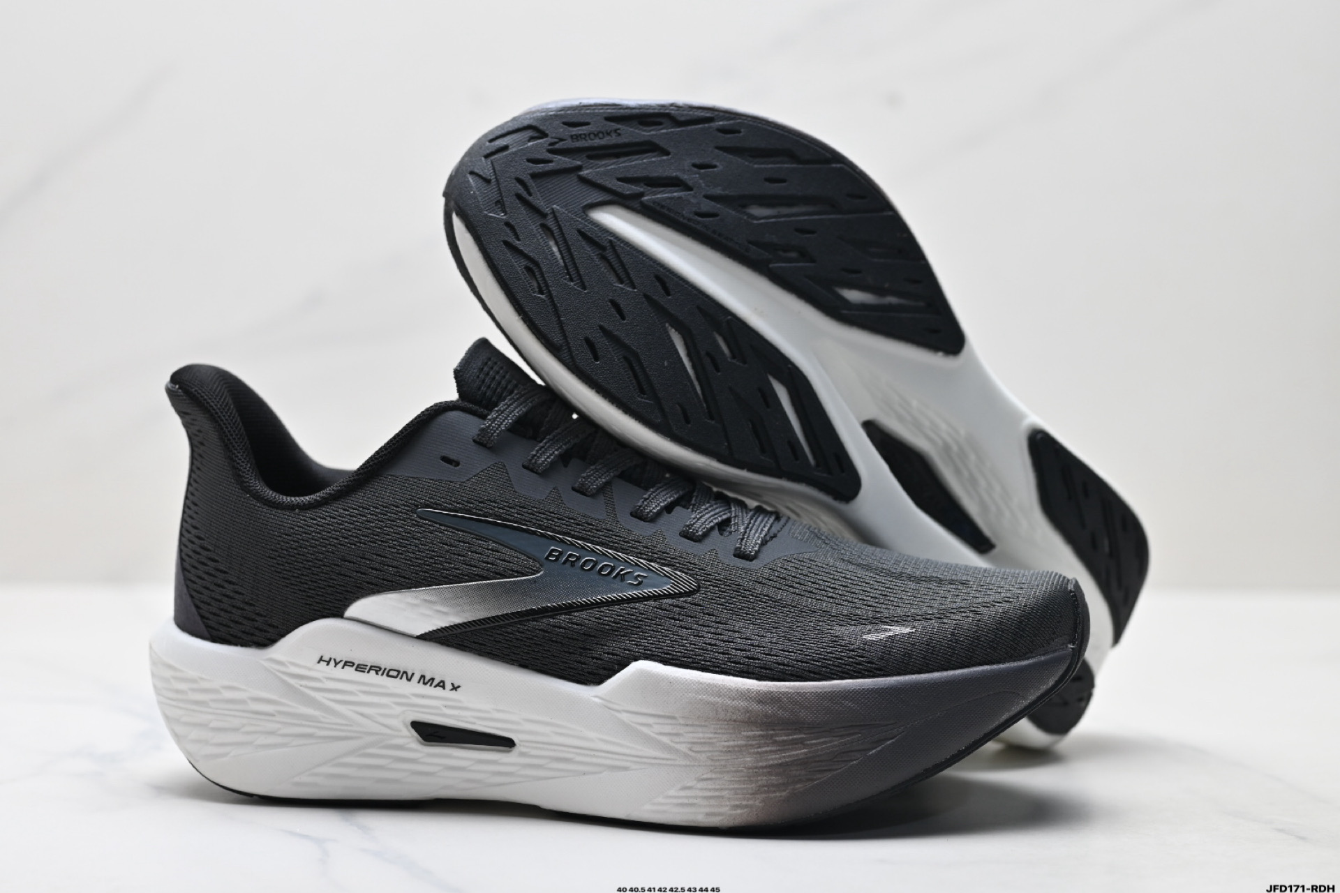 BROOKS布鲁克斯Hyperion Max 2 烈风2 减震竞速马拉松专业跑鞋 110434 1B 408