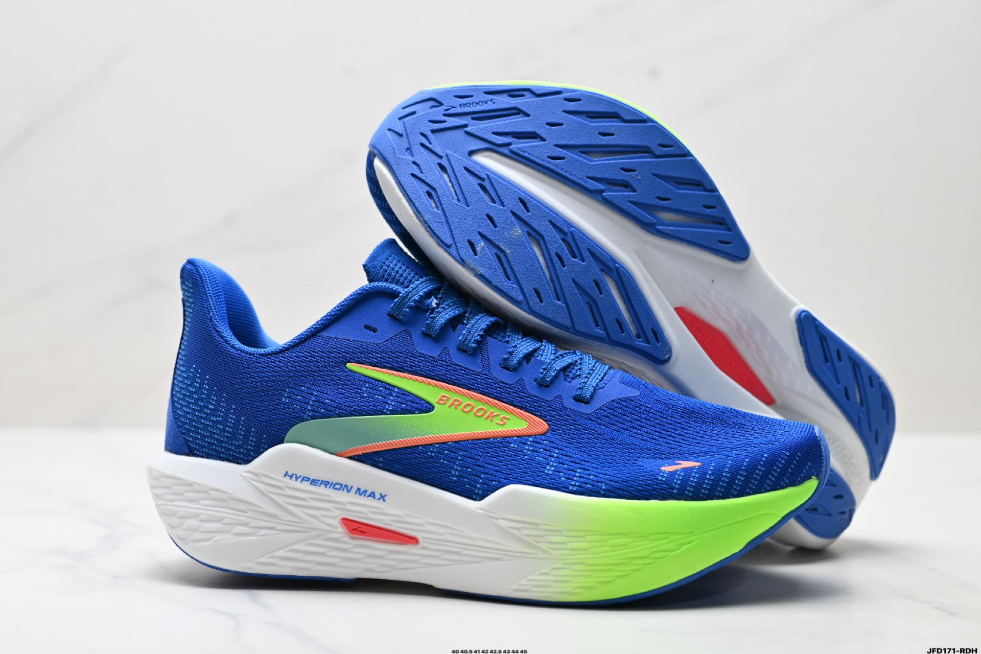 BROOKS布鲁克斯Hyperion Max 2 烈风2 减震竞速马拉松专业跑鞋 110434 1B 408
