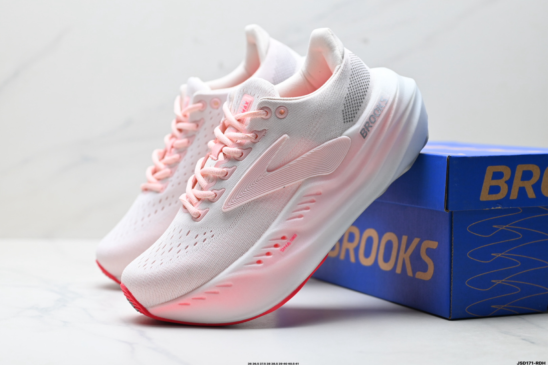 BROOKS布鲁克斯Hyperion Max 2 烈风2 减震竞速马拉松专业跑鞋 110434 1B 408