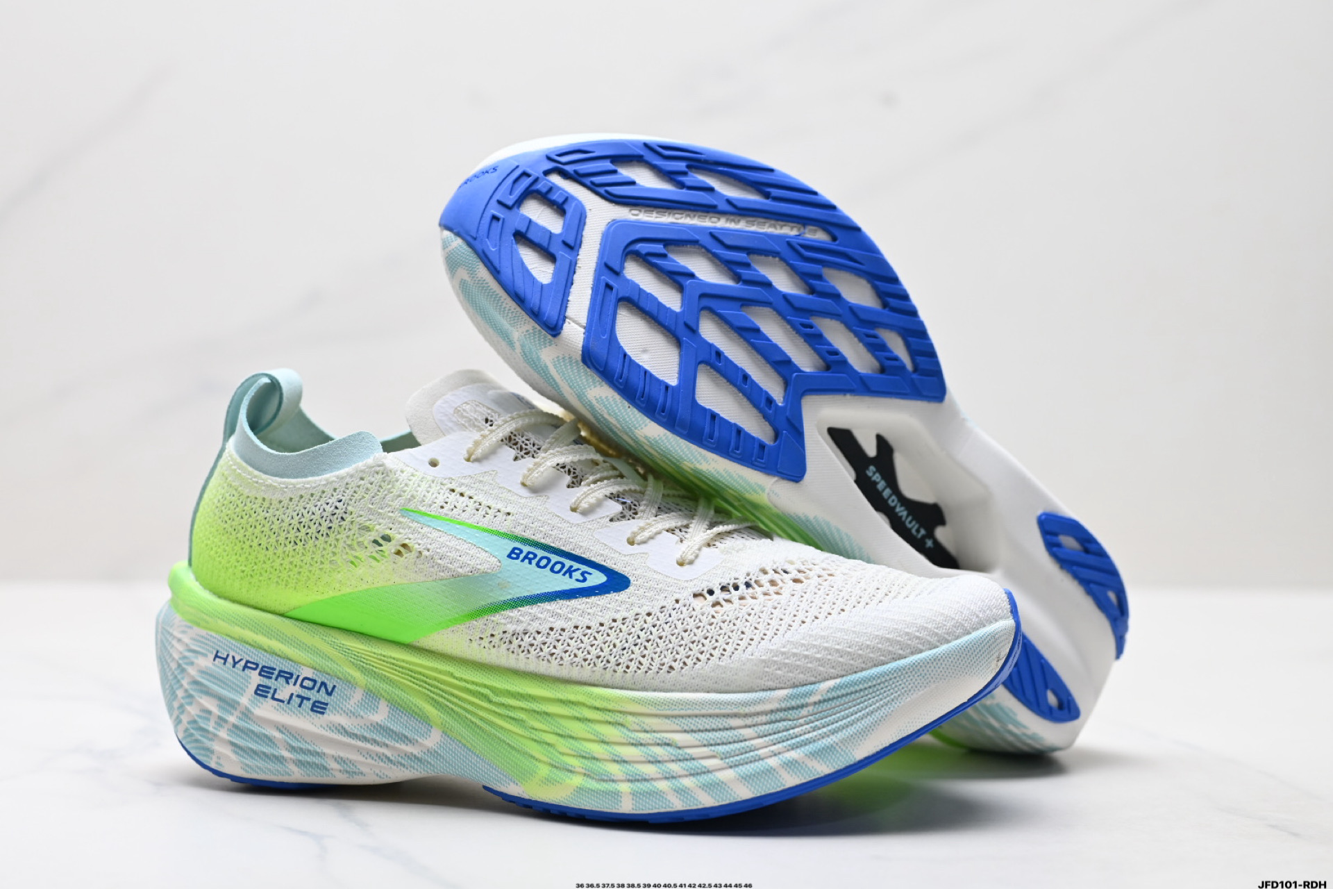 Brooks布鲁克斯 Hyperion Elite 4 PB 舒适百搭防滑耐磨 低帮 越野竞速跑步鞋 100053 1D 134