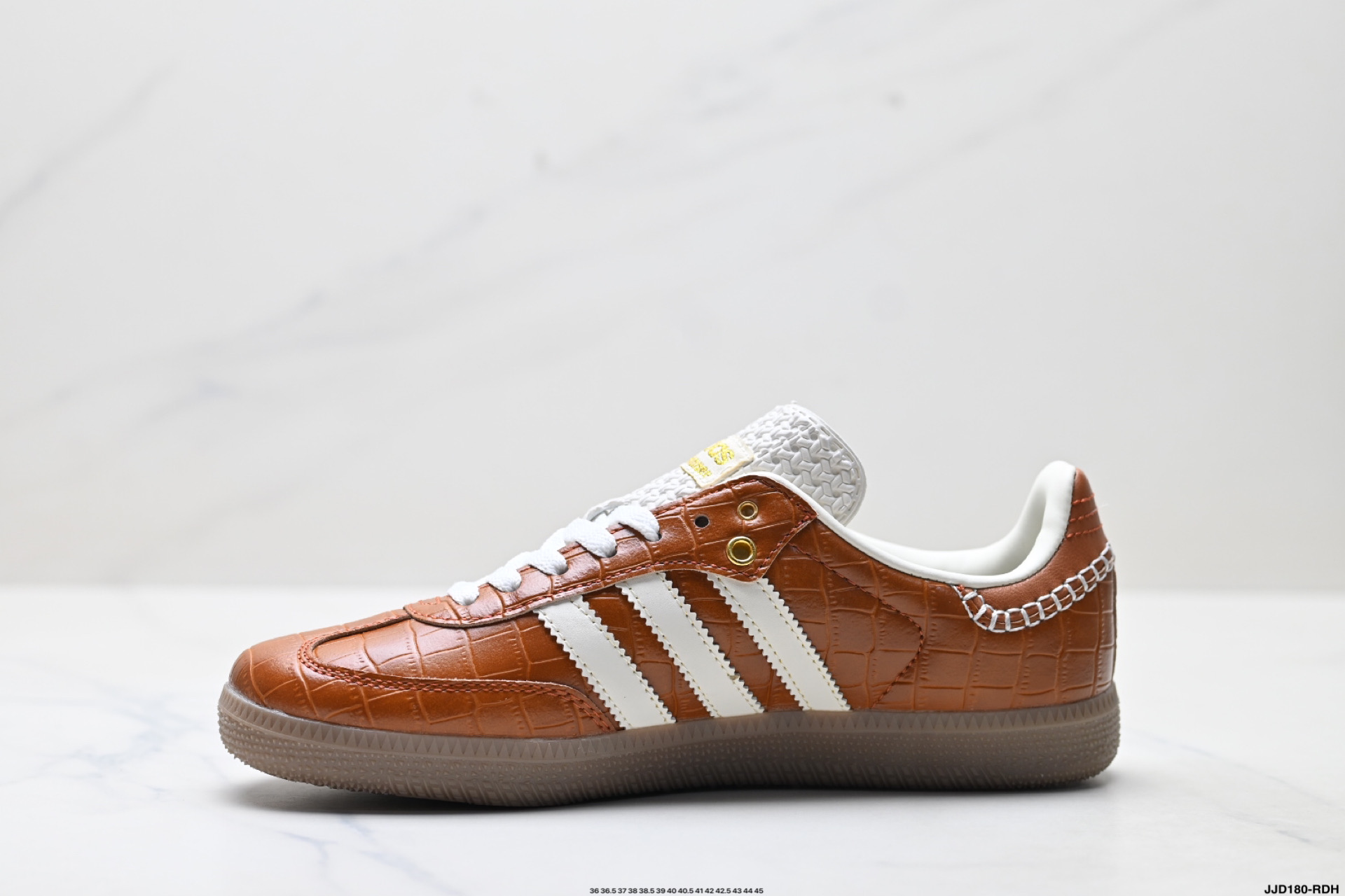 Adidas Originals Sambae 桑巴舞系列阿迪达斯 三叶草 绅士德训足球风百搭低帮休闲运动板鞋 JH9826