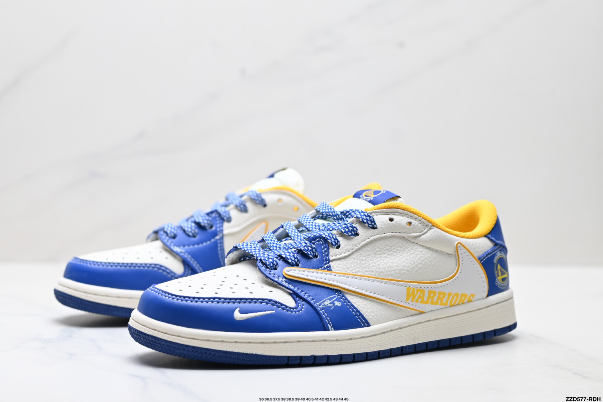 Nike Air Jordan 1 x Travis Scott AJ1倒勾 乔一倒钩 ‘DIY’定制 耐克 低帮文化篮球鞋 XB1979-012