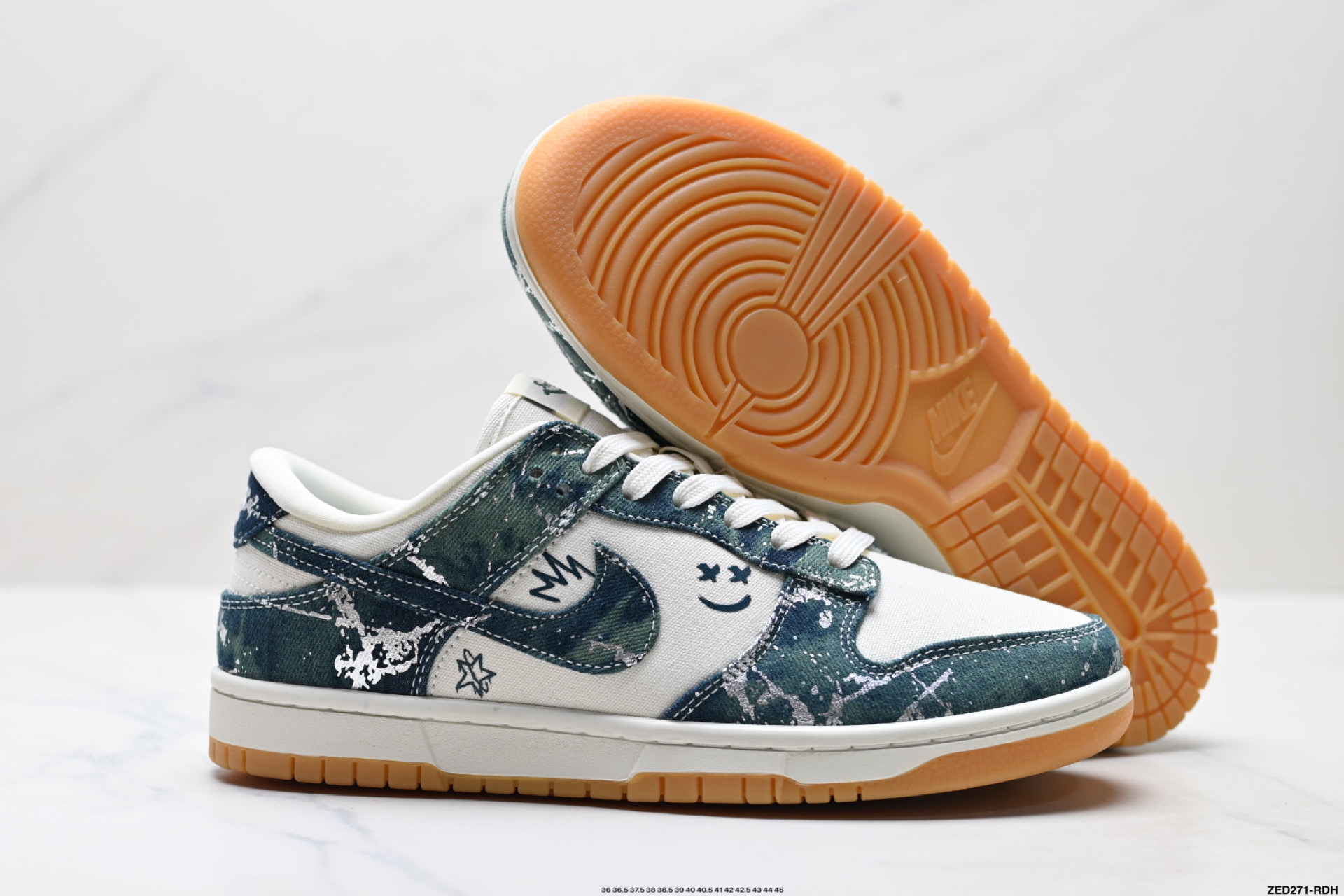 Nike Dunk Low Retro ‘DIY高端定制’耐克 低帮休闲运动板鞋 SC0601-464