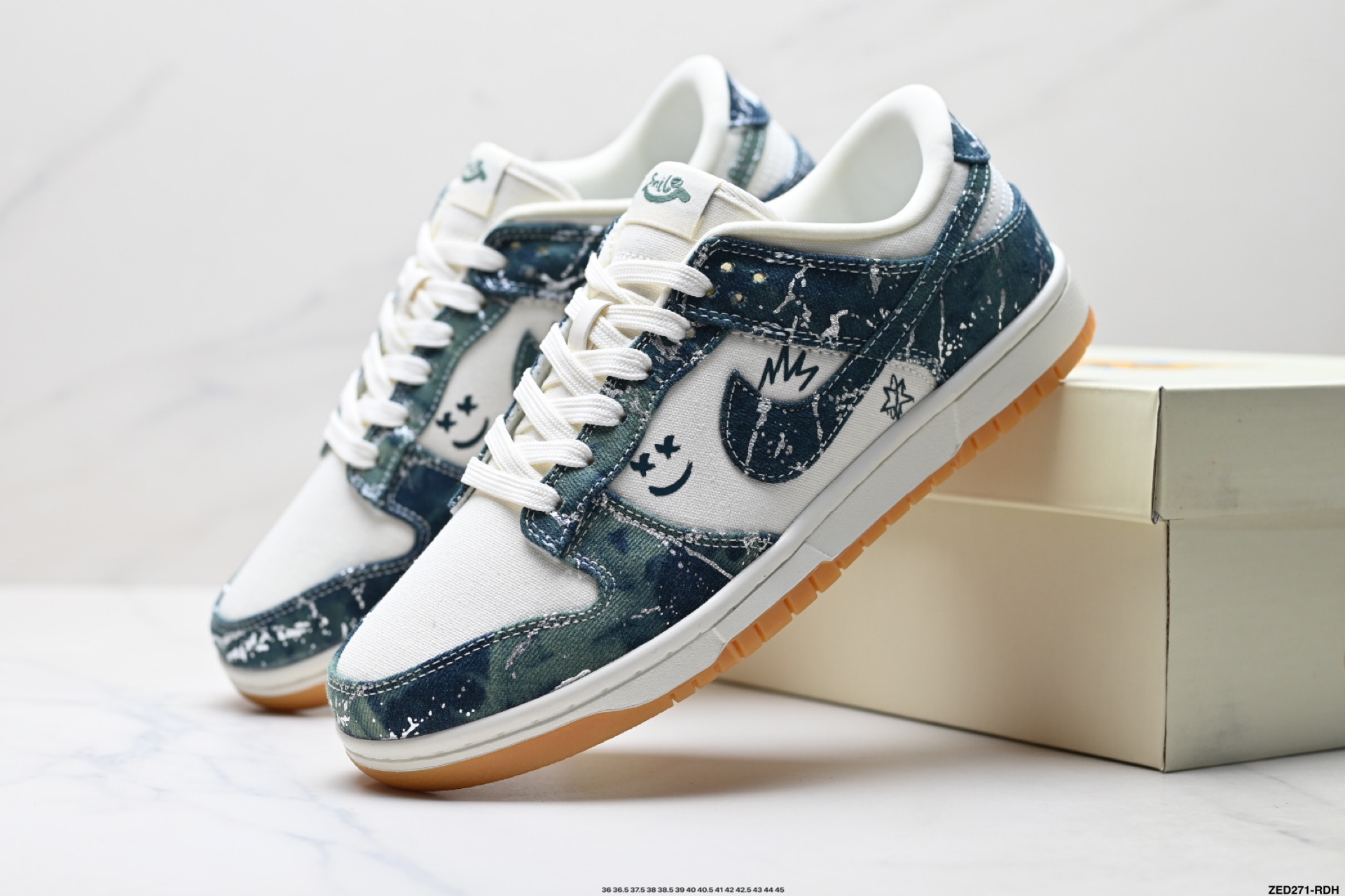 Nike Dunk Low Retro ‘DIY高端定制’耐克 低帮休闲运动板鞋 SC0601-464