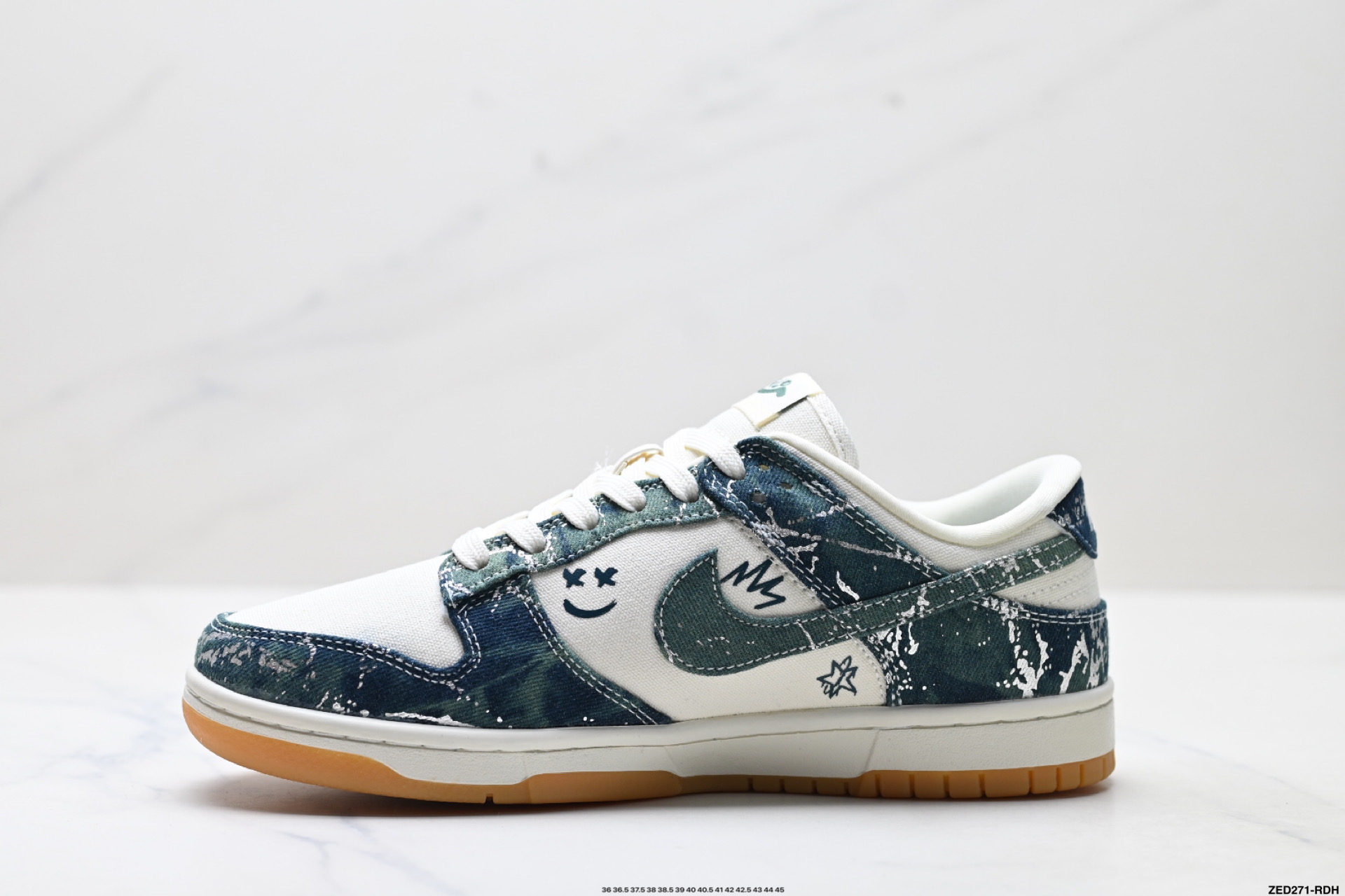 Nike Dunk Low Retro ‘DIY高端定制’耐克 低帮休闲运动板鞋 SC0601-464