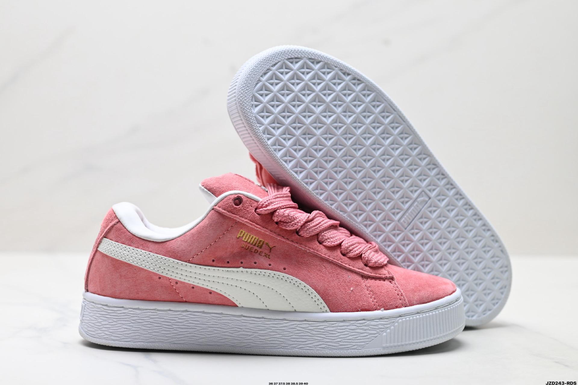 Puma Suede XL 复古单品 彪马 防滑耐磨低帮德训板鞋 395205-22