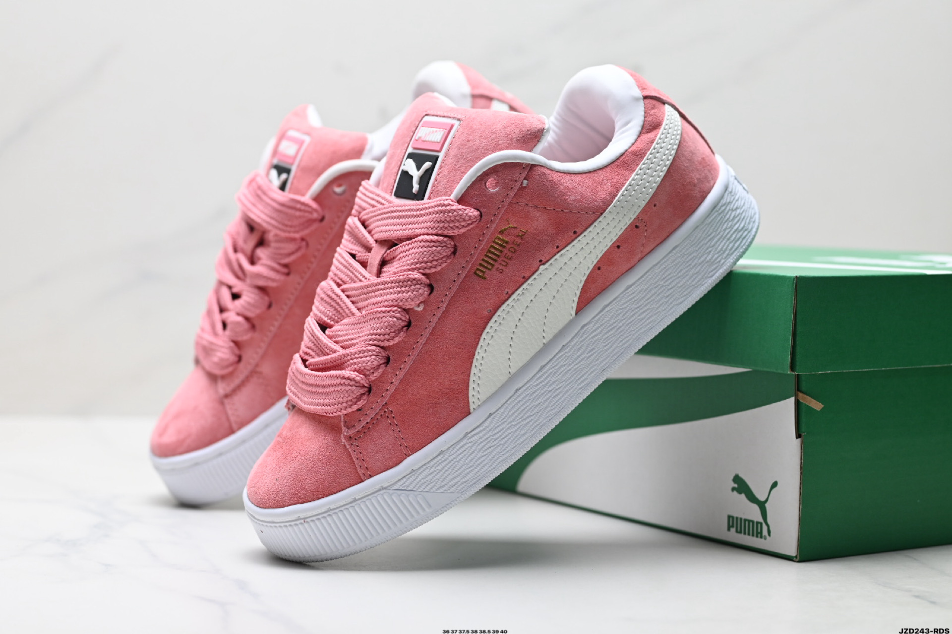 Puma Suede XL 复古单品 彪马 防滑耐磨低帮德训板鞋 395205-22