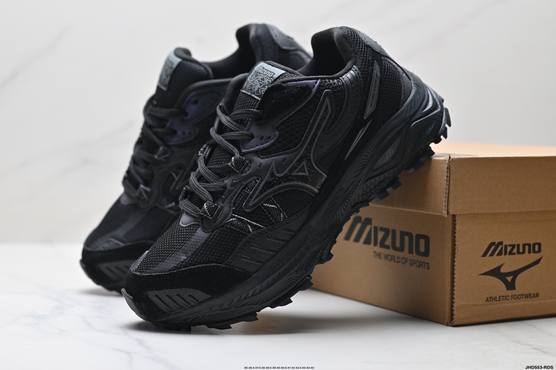 Mizuno美津浓男女25春夏新款透气缓震运动休闲跑步鞋 D1GH22