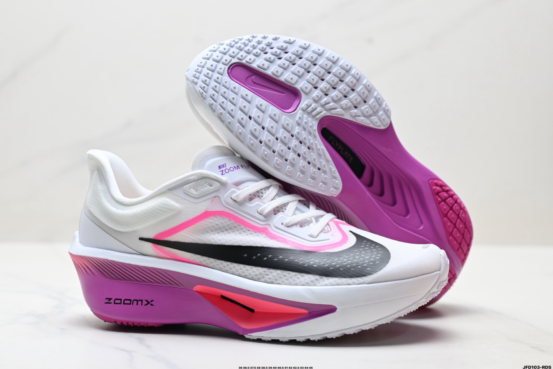💰190
公司级✅NK ZoomX Invincible Run Flyknit FK6 Zoom Fly 6轻量飞织低帮休闲运动慢跑鞋 
此鞋专为长跑运动员而生 是为5至10公里距离的赛事和训练打造研发过程
货号:FN8455-102
尺码:36 36.5 37.5 38 38.5 39 40 40.5 41 42 42.5 43 44 45
ID:JFD103-RDS