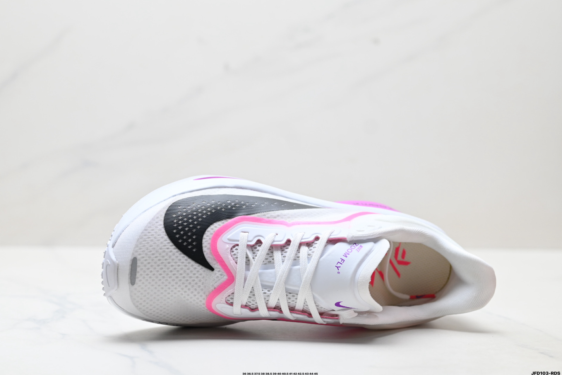 💰190
公司级✅NK ZoomX Invincible Run Flyknit FK6 Zoom Fly 6轻量飞织低帮休闲运动慢跑鞋 
此鞋专为长跑运动员而生 是为5至10公里距离的赛事和训练打造研发过程
货号:FN8455-102
尺码:36 36.5 37.5 38 38.5 39 40 40.5 41 42 42.5 43 44 45
ID:JFD103-RDS