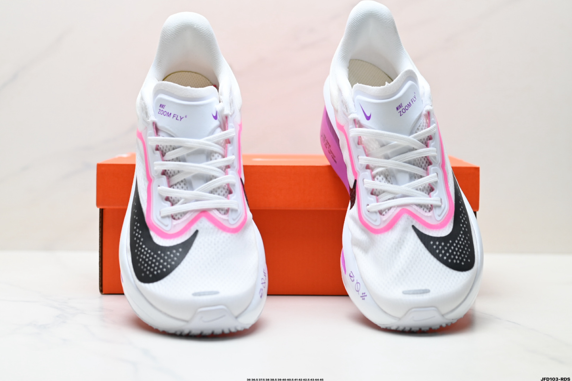 💰190
公司级✅NK ZoomX Invincible Run Flyknit FK6 Zoom Fly 6轻量飞织低帮休闲运动慢跑鞋 
此鞋专为长跑运动员而生 是为5至10公里距离的赛事和训练打造研发过程
货号:FN8455-102
尺码:36 36.5 37.5 38 38.5 39 40 40.5 41 42 42.5 43 44 45
ID:JFD103-RDS