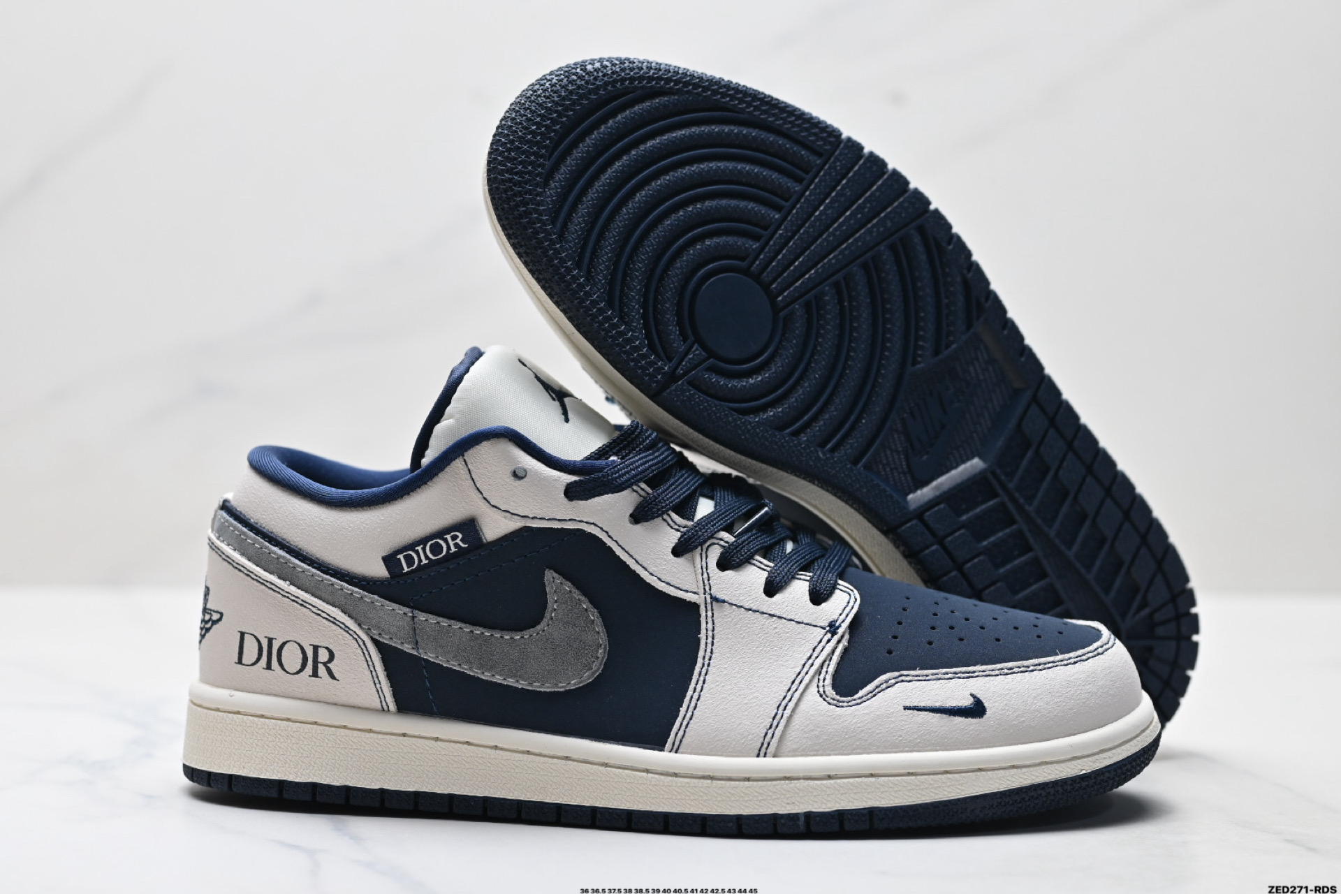 Nike Air Jordan 1 Low AJ1乔1低帮休闲板鞋 QR2025-001