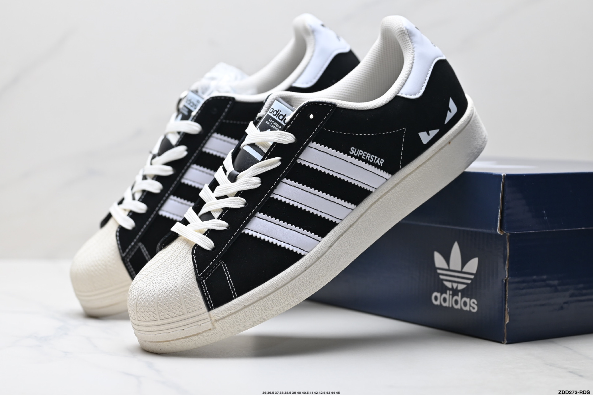 Adidas Originals Superstar 阿迪达斯 三叶草 贝壳头’DIY’系列低帮经典百搭休闲运动板鞋 DS0026