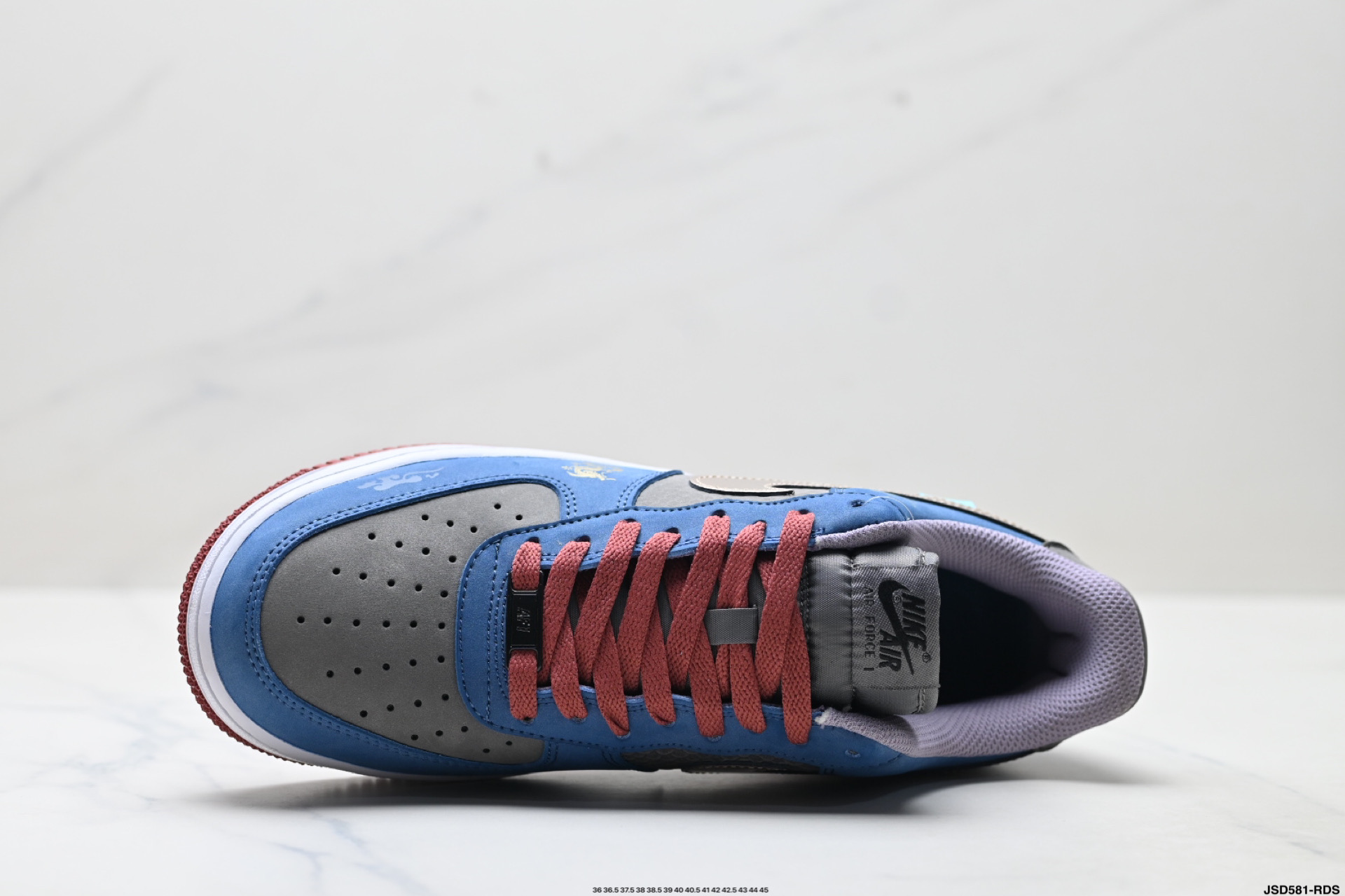 Nike Air Force 1 Low 黑神话悟空 祥云龙纹 复古潮流男女球鞋定制 AF2434-109