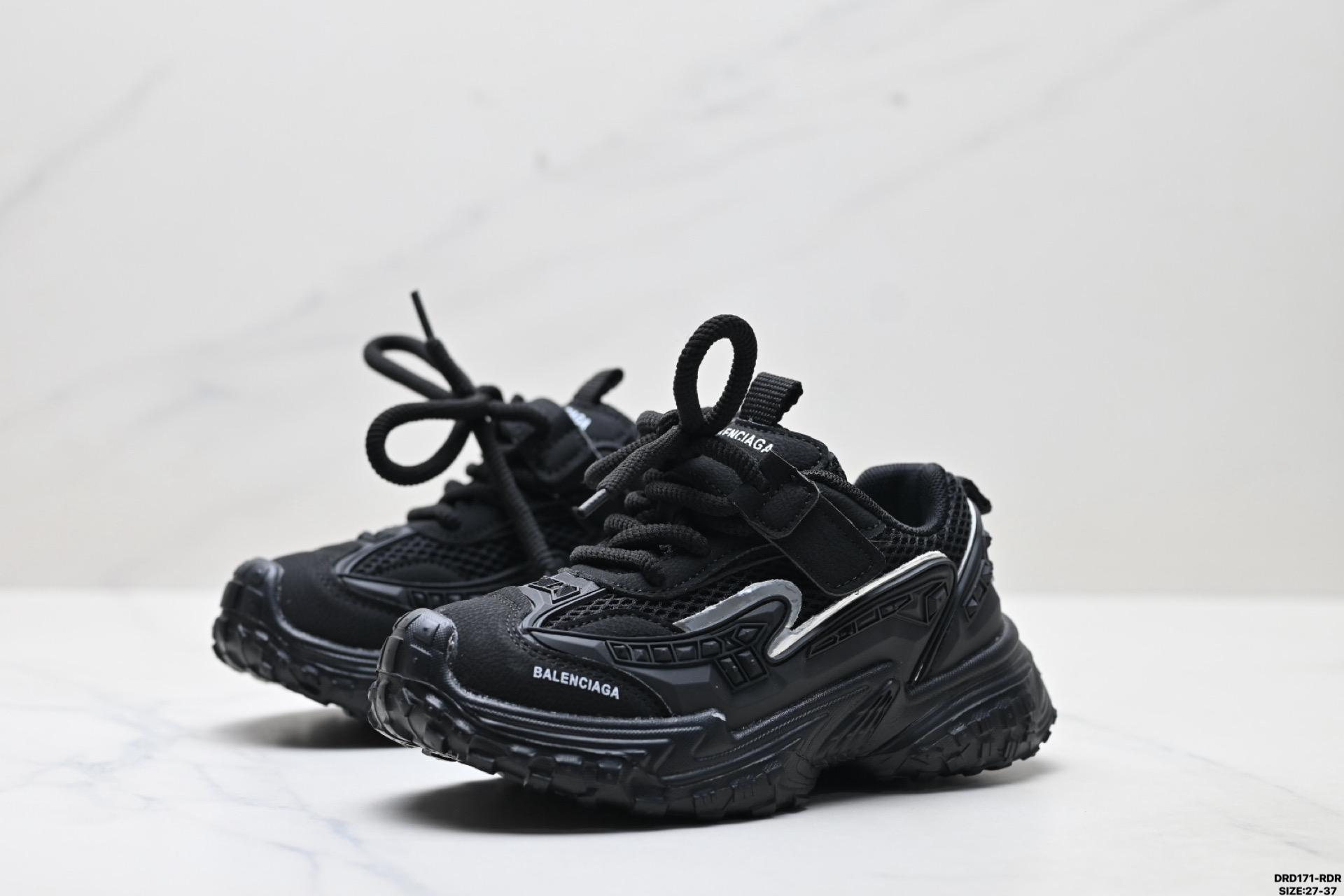 图片[4]-童鞋✅BALENCIAGA巴黎世家 复古时尚舒适百搭 低帮儿童休闲鞋 尺码：27-37 ID：DRD171-RDR-选品中心